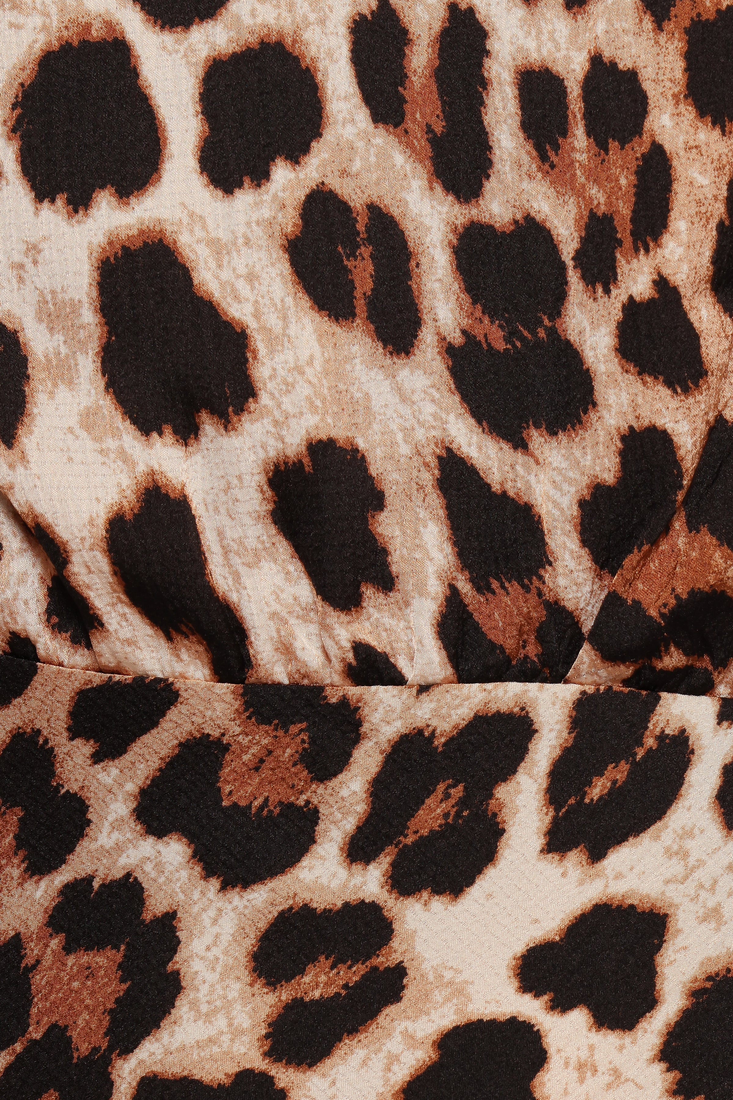 DRESSES Anabelle Halter Neck Midi Dress - Leopard