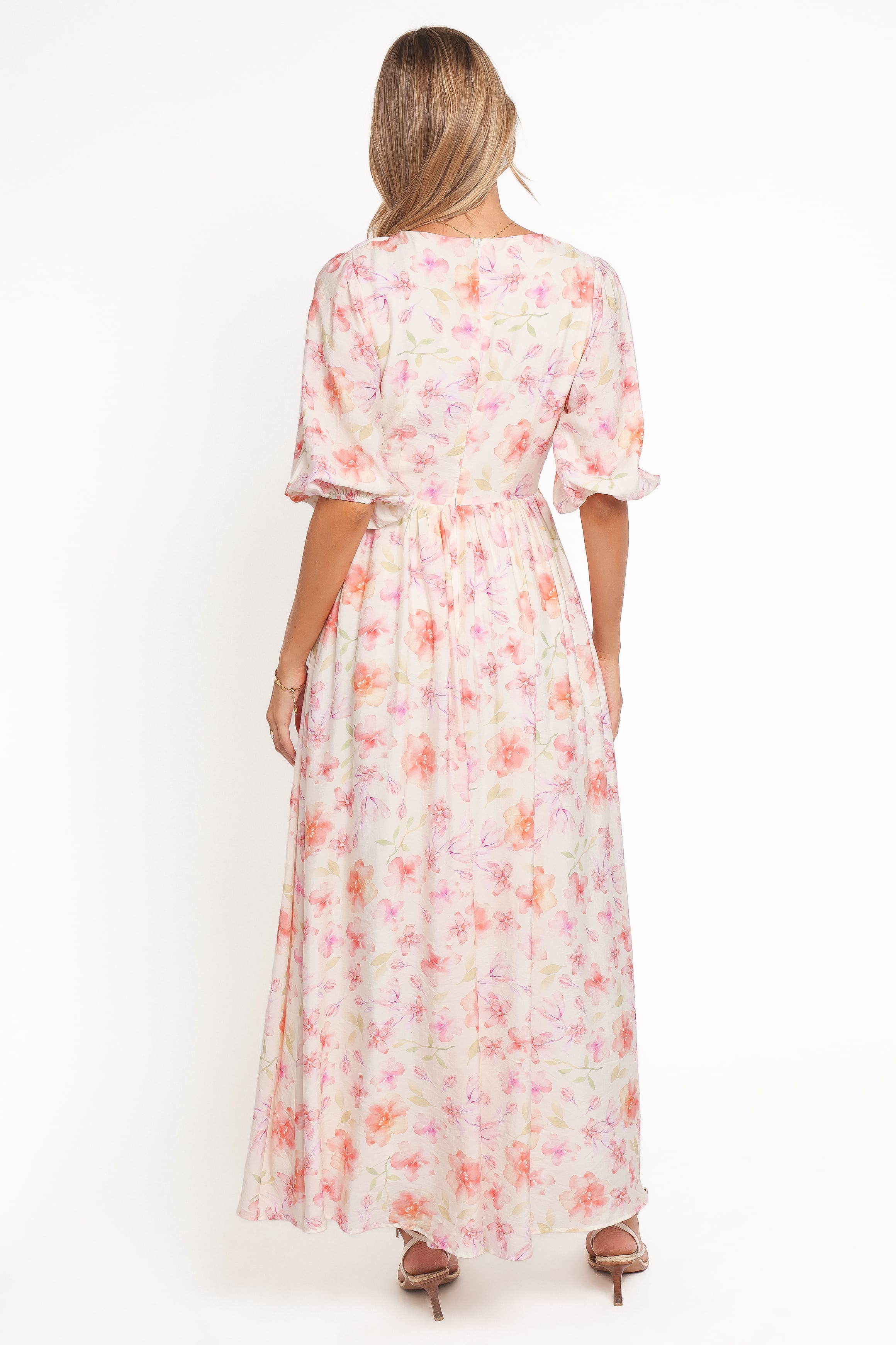 DRESSES Andara Maxi Dress - White Floral