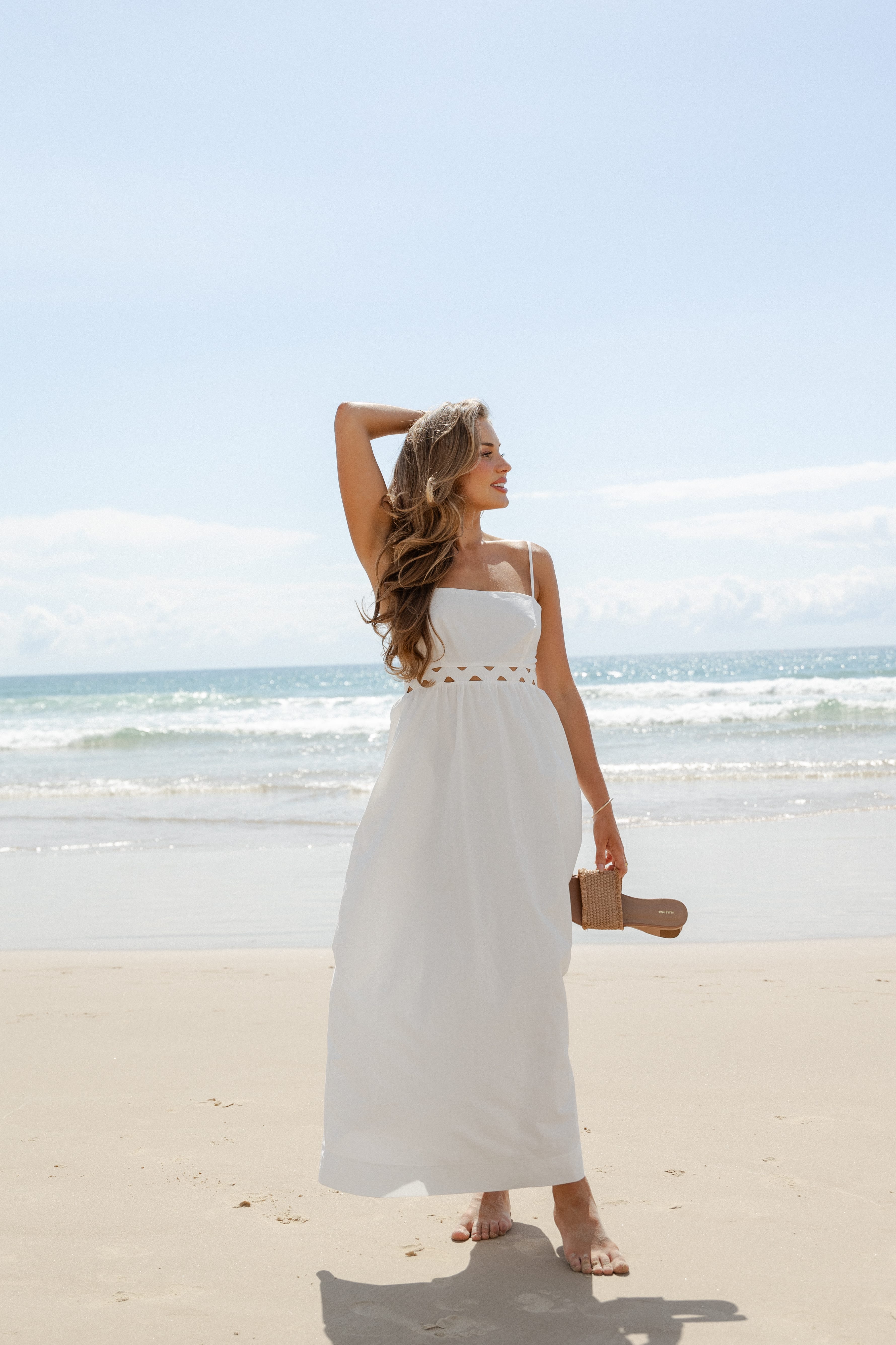 DRESSES Angelus Midi Dress - White