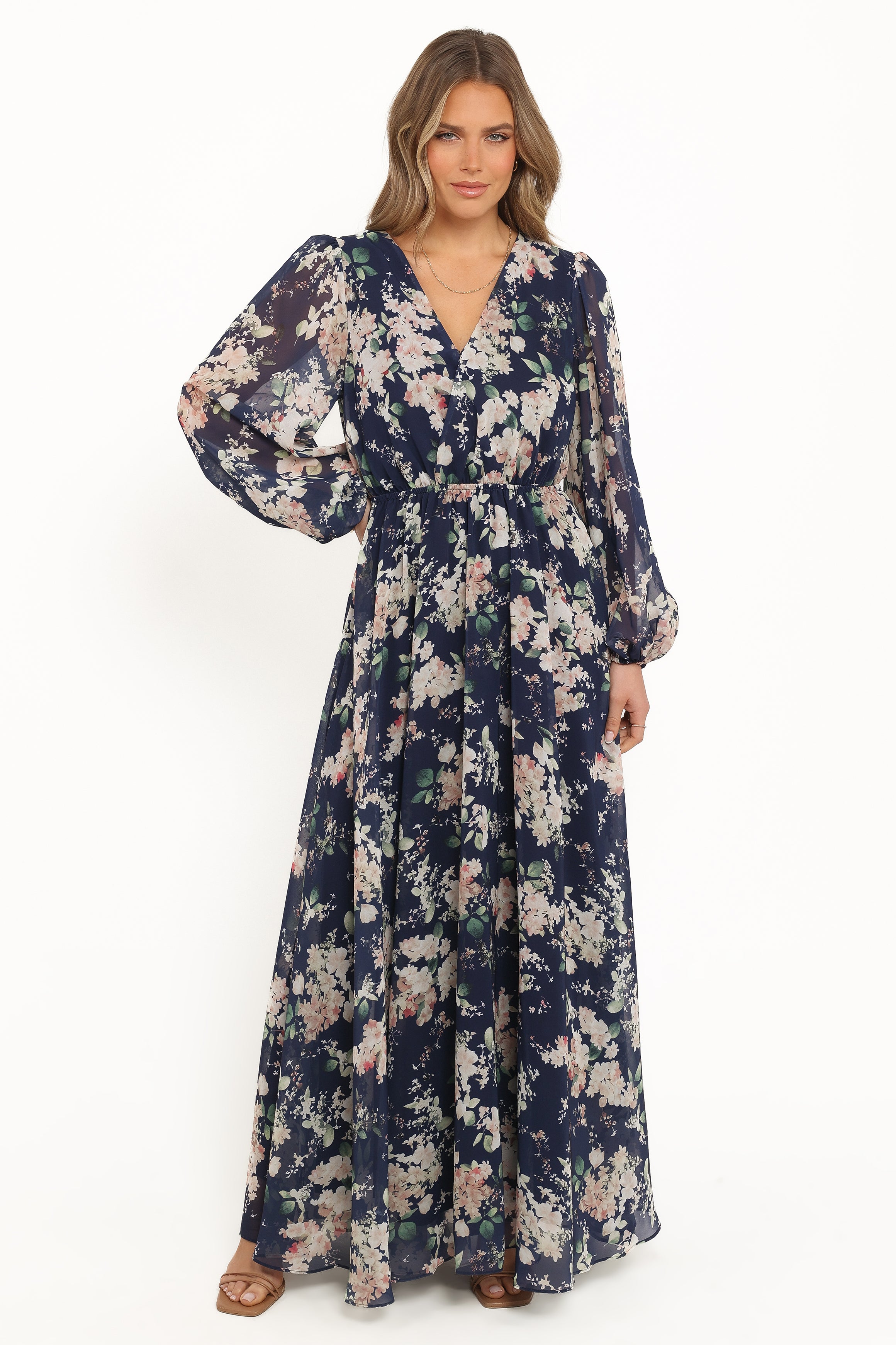 DRESSES Anisa Maxi Dress - Navy Floral