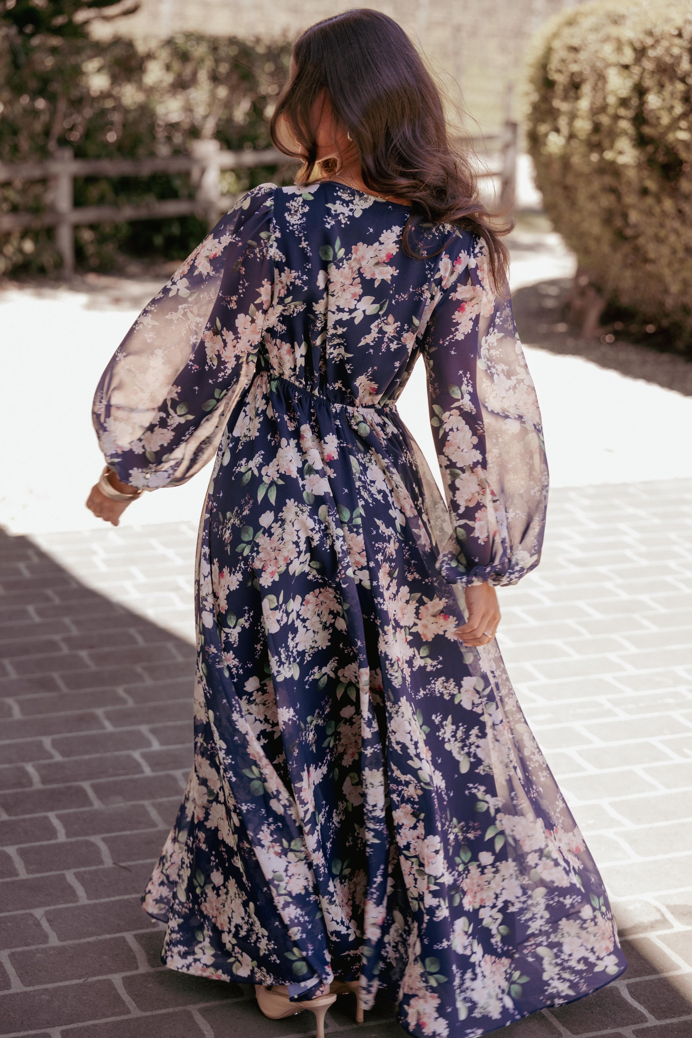 DRESSES Anisa Maxi Dress - Navy Floral