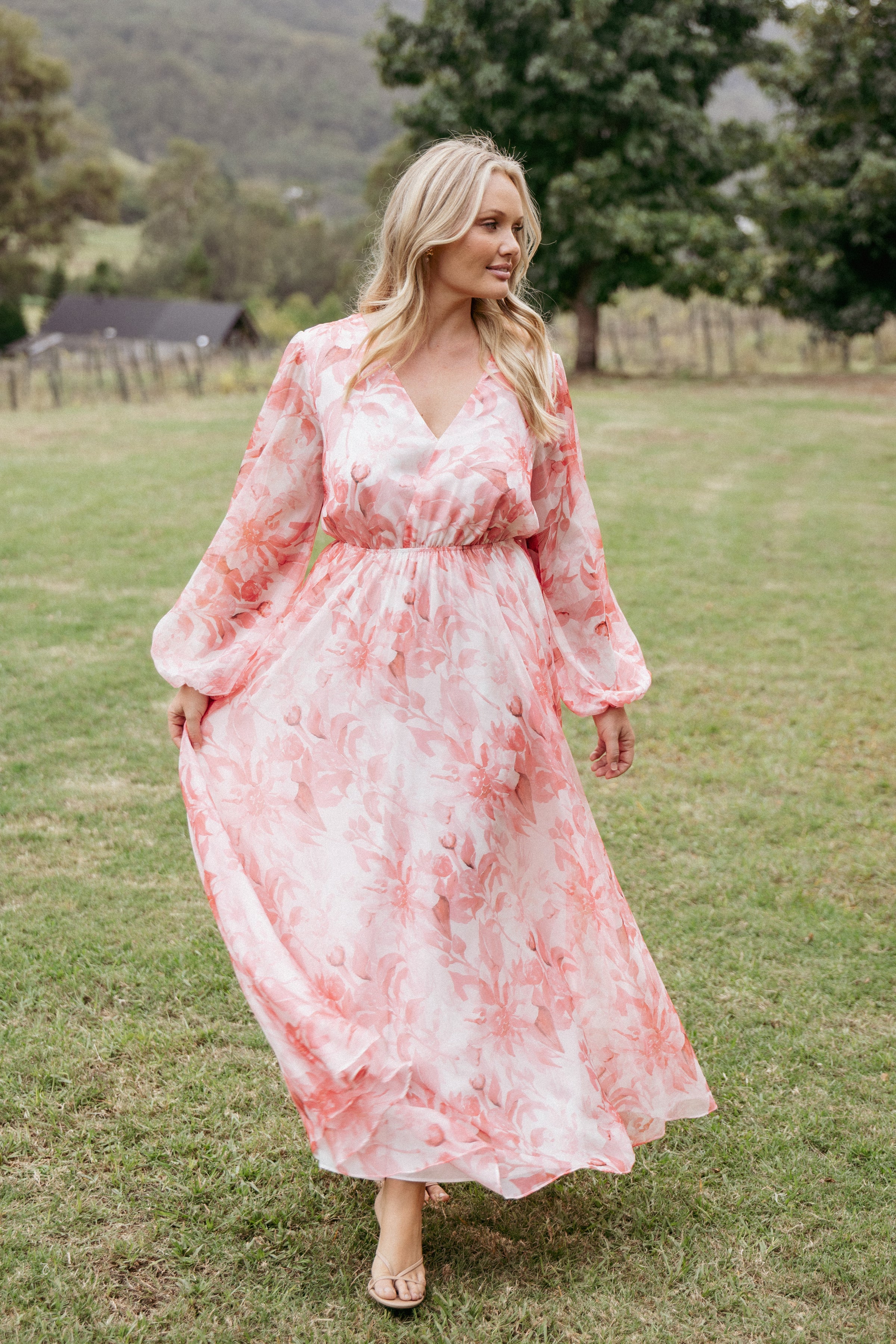 DRESSES Anisa Maxi Dress - Pink Floral