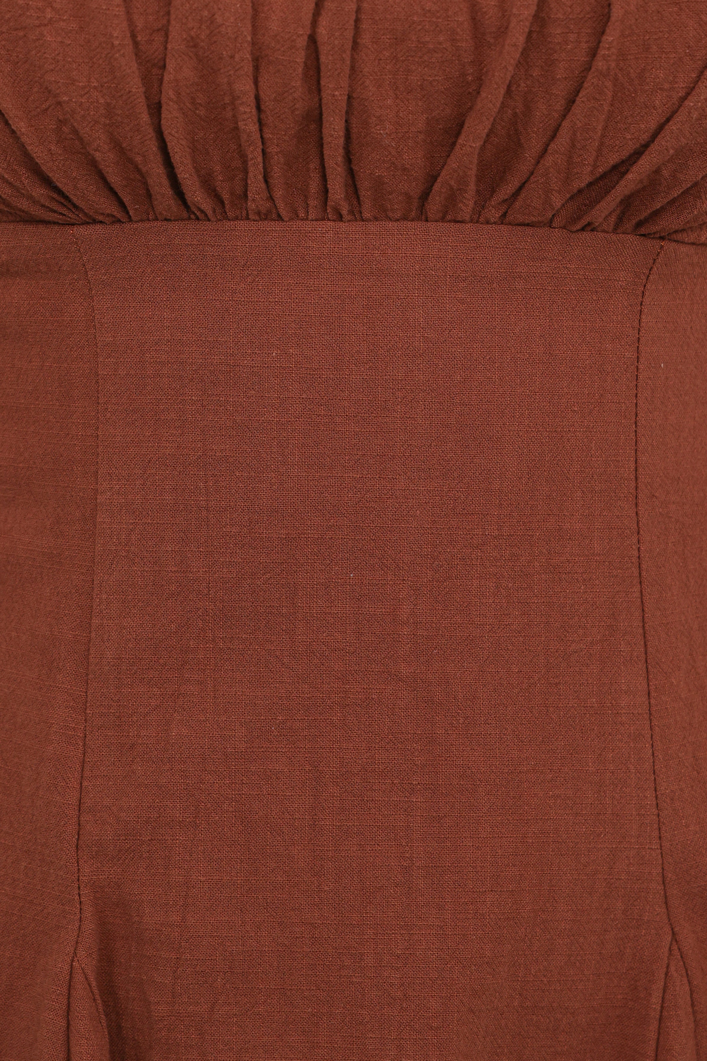 DRESSES Anora Mini Dress - Cognac