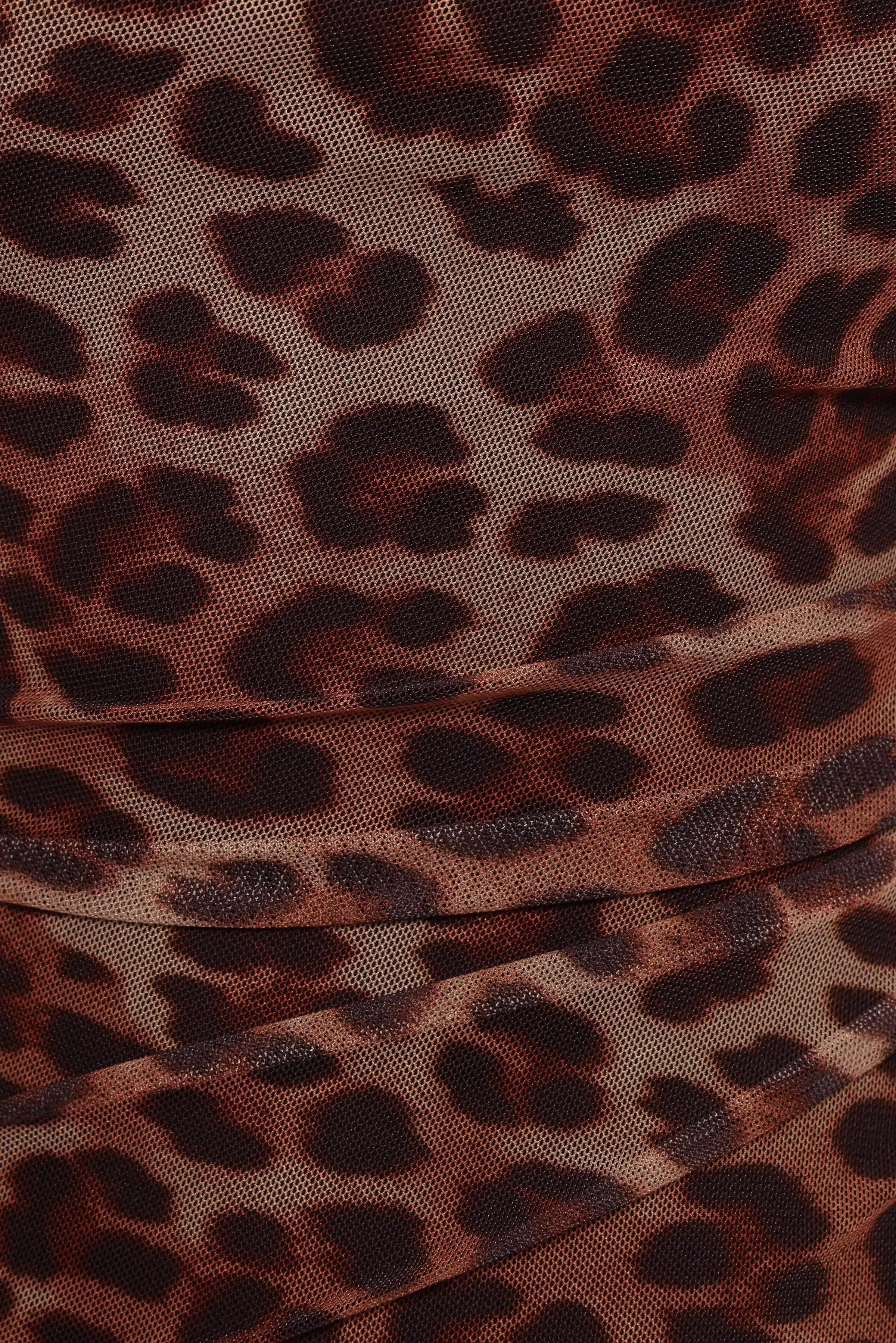DRESSES Antonie Midi Dress - Leopard