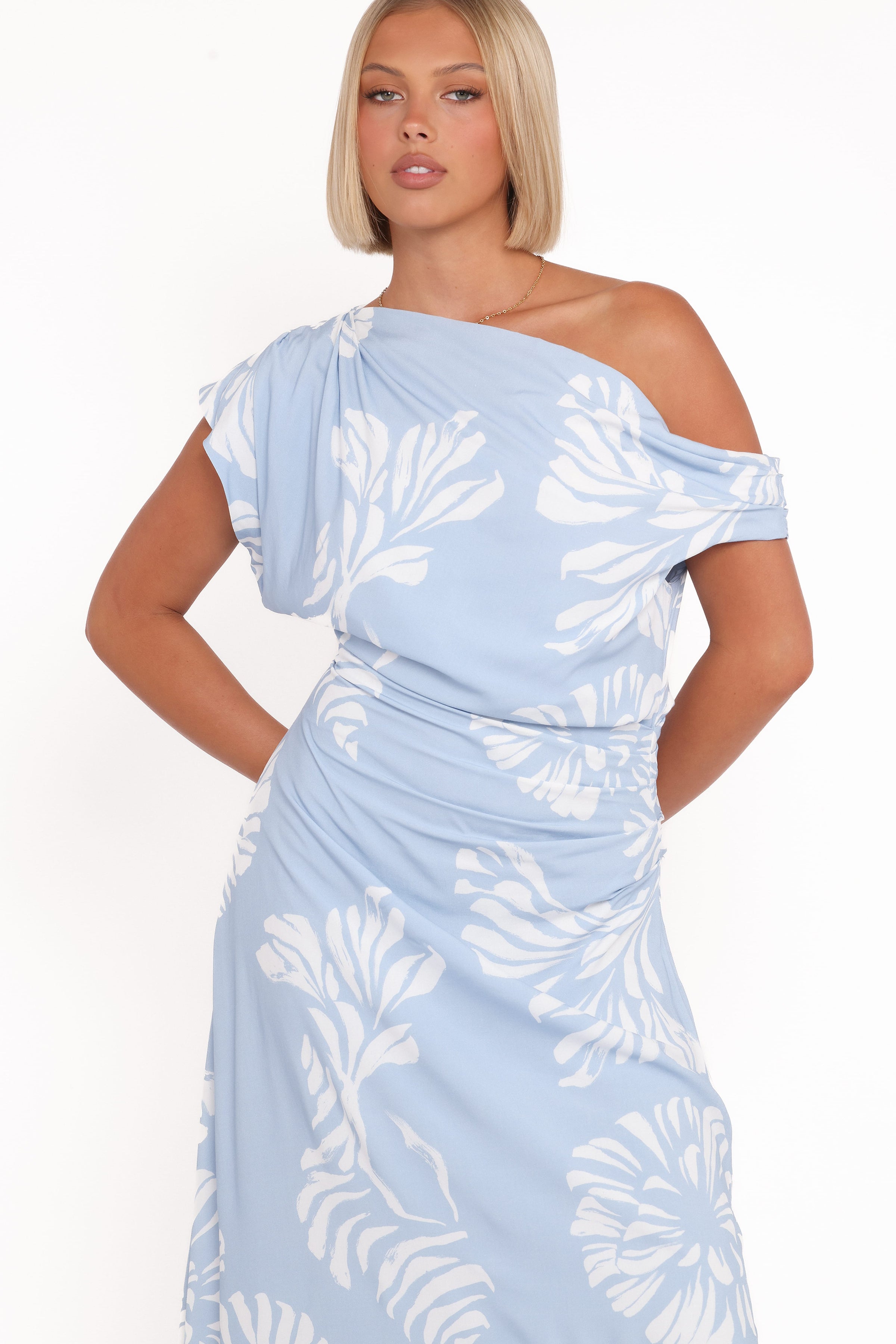 DRESSES Apryl Midi Dress - Shell Print