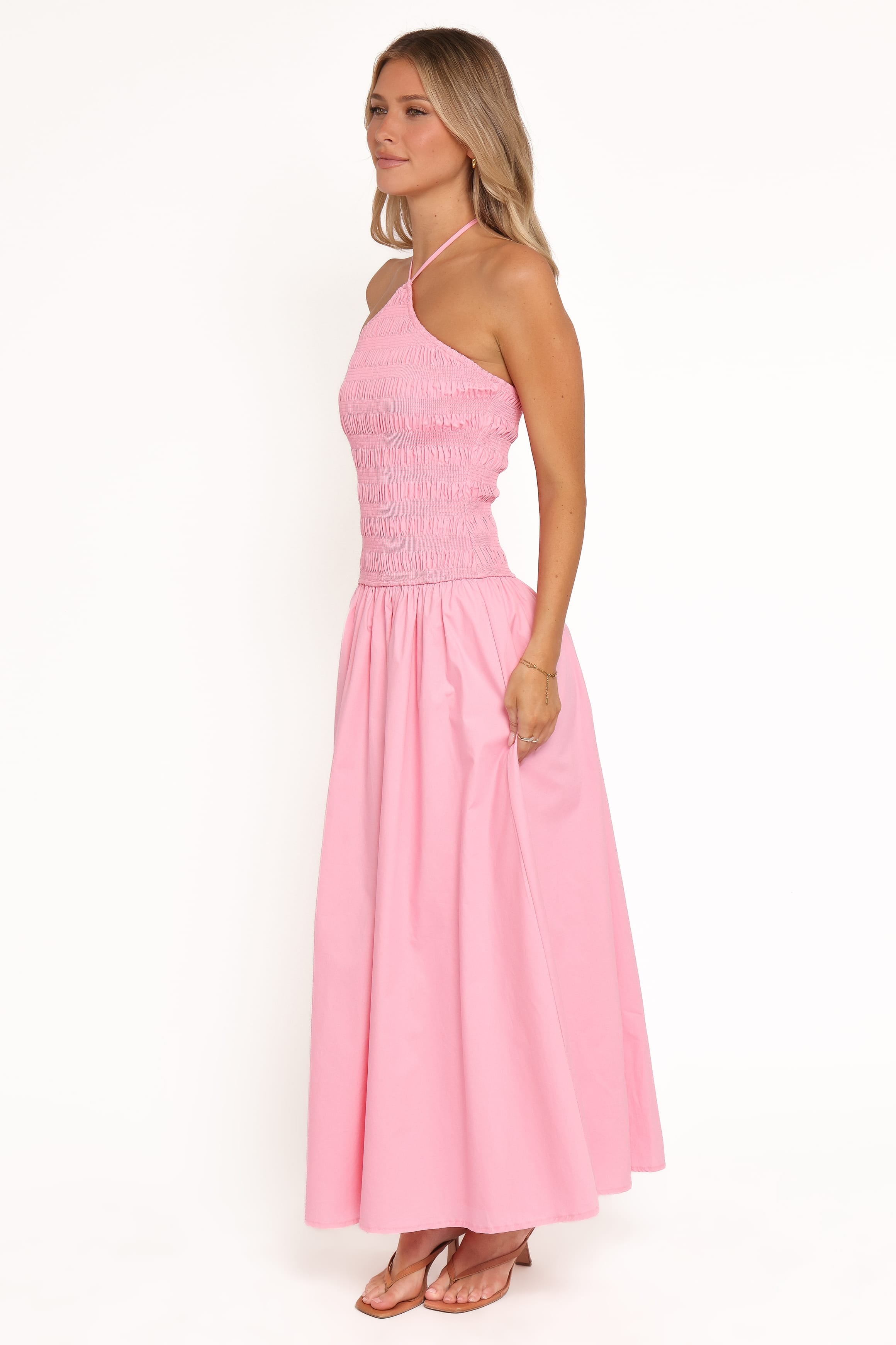DRESSES Aradia Halter Maxi Dress - Pink