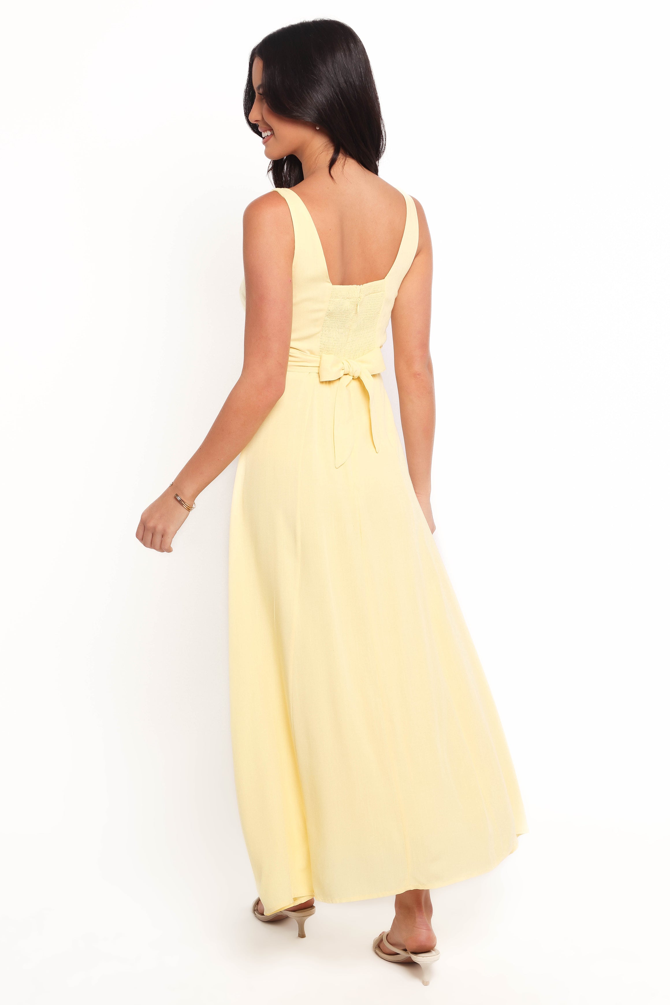 DRESSES Archer Midi Dress - Butter Yellow