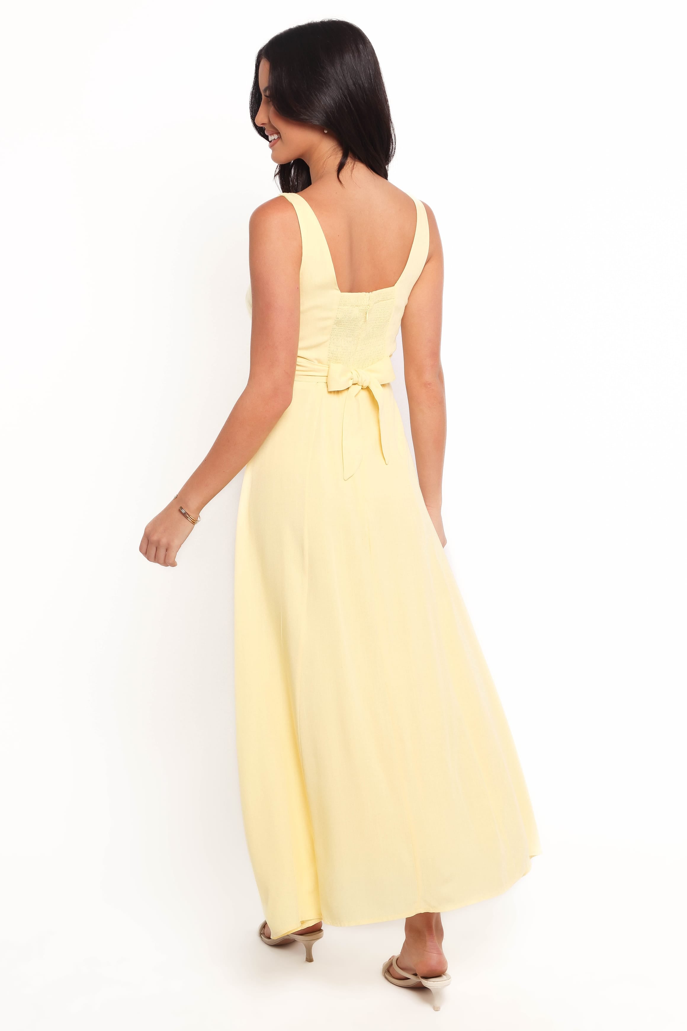 DRESSES Archer Midi Dress - Butter Yellow