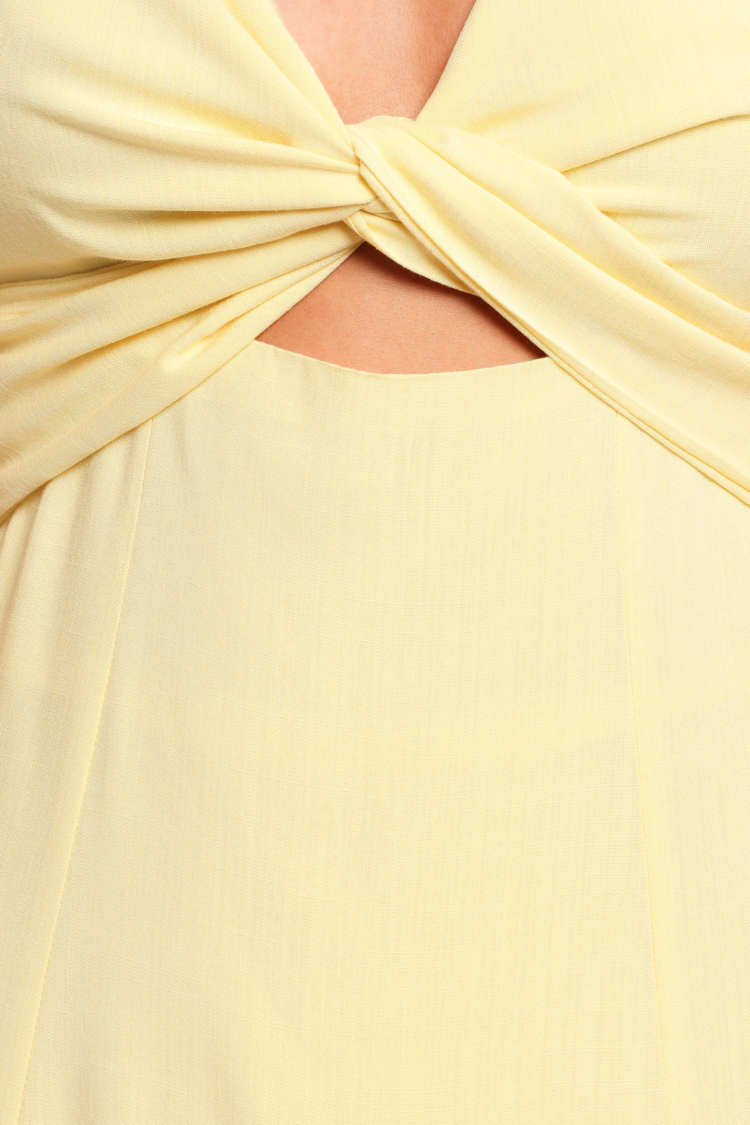 DRESSES Archer Midi Dress - Butter Yellow