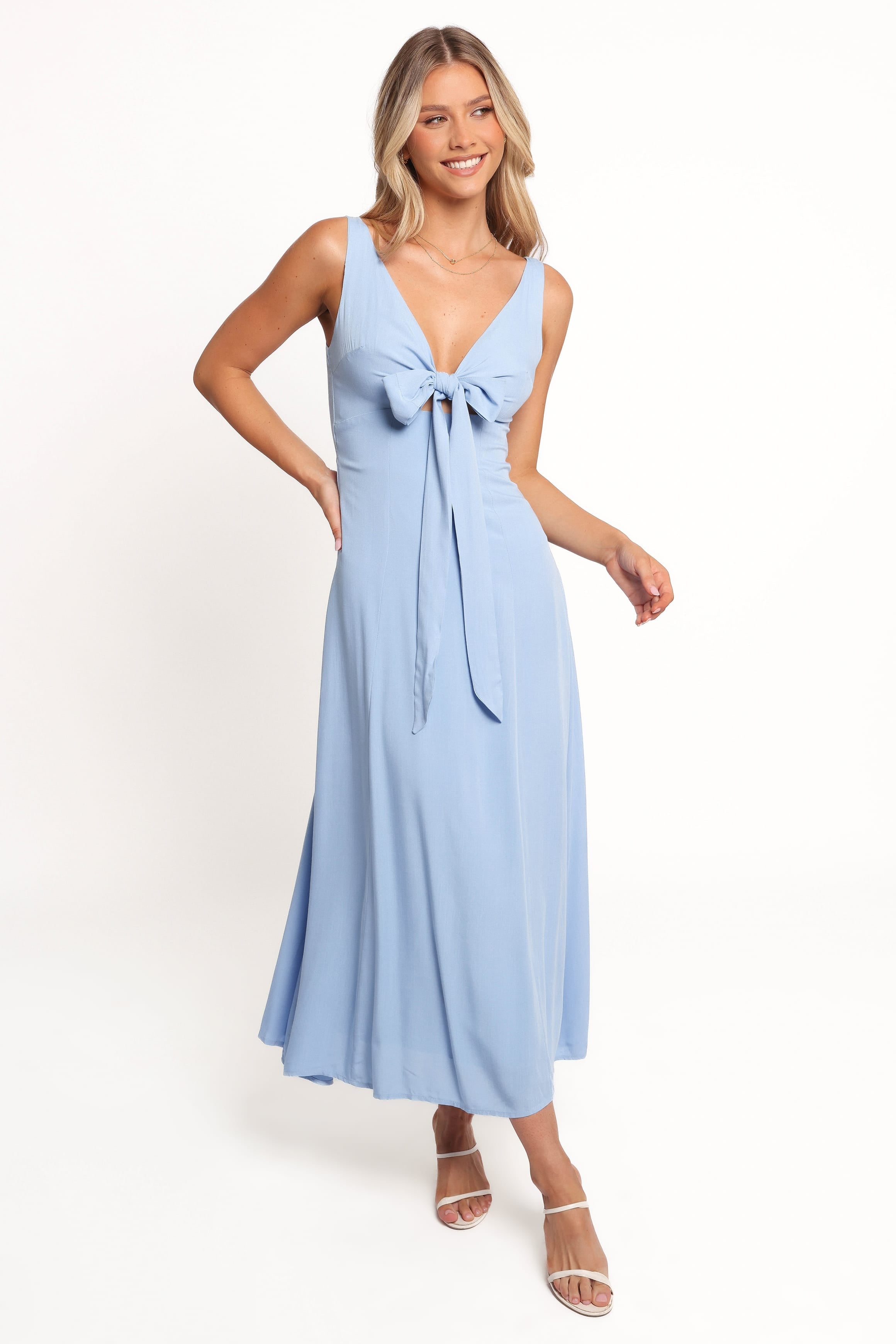 DRESSES Archer Midi Dress - Cornflower Blue