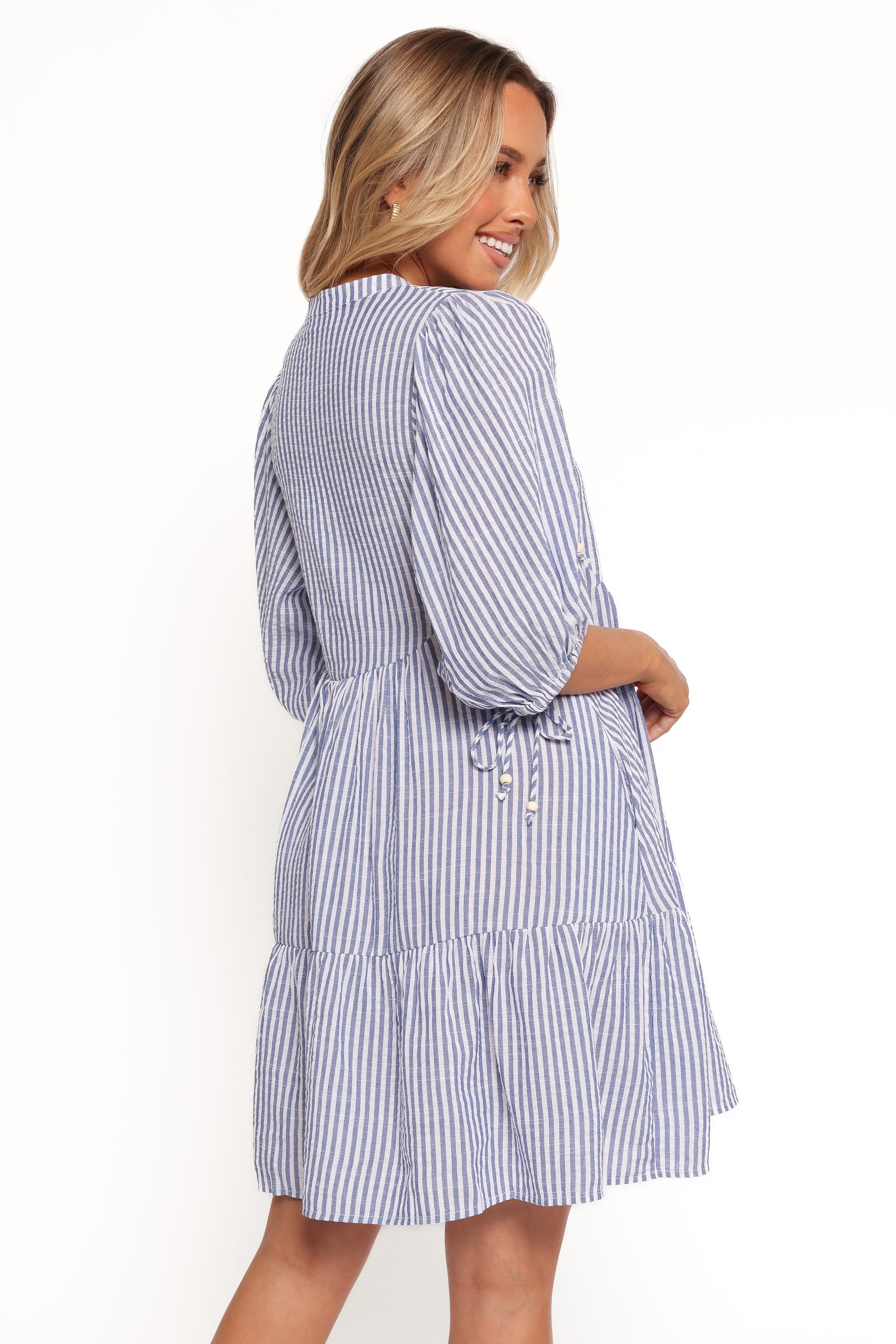 DRESSES Arden Mini Dress - Blue Stripe