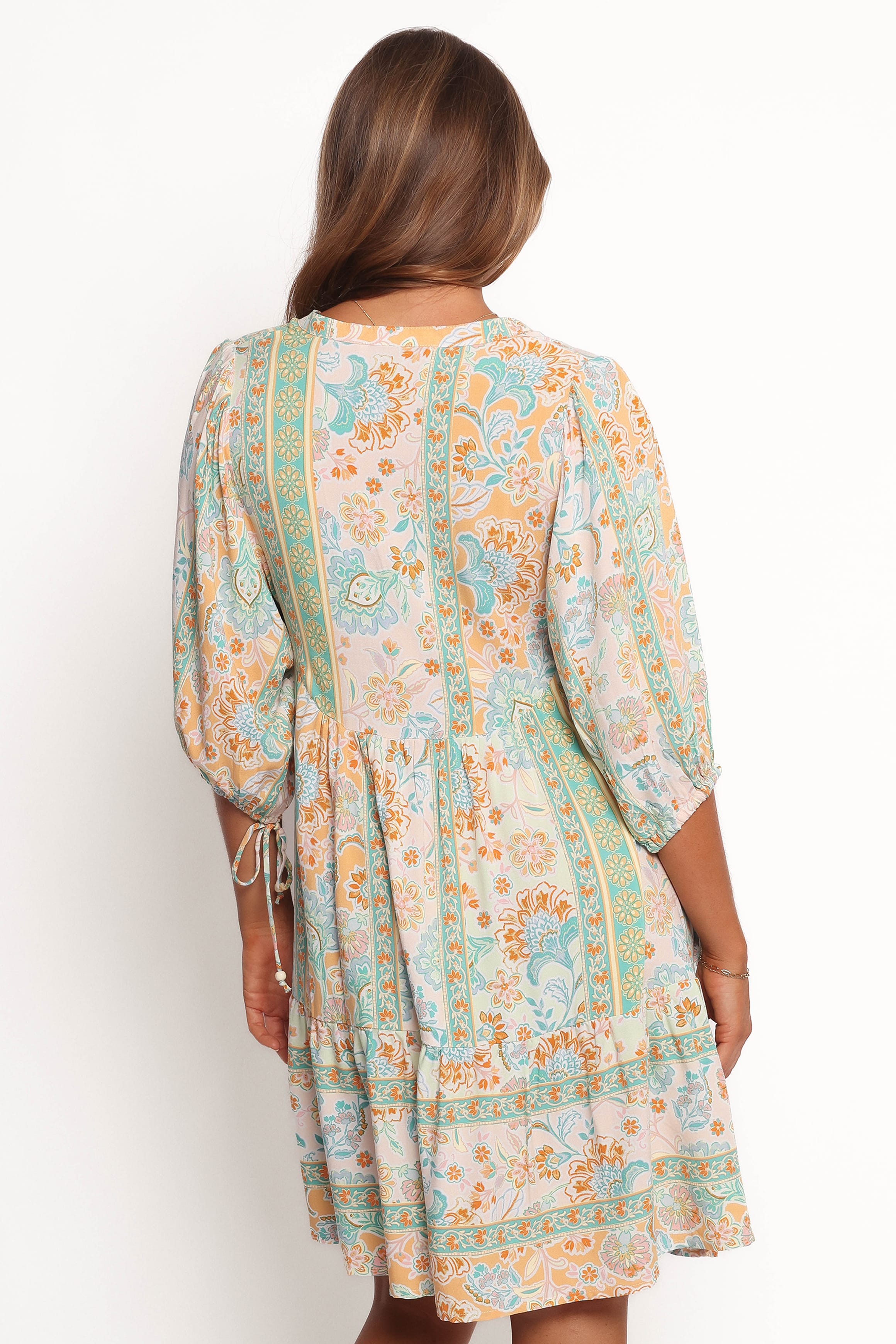 DRESSES Arden Mini Dress - Green Multi