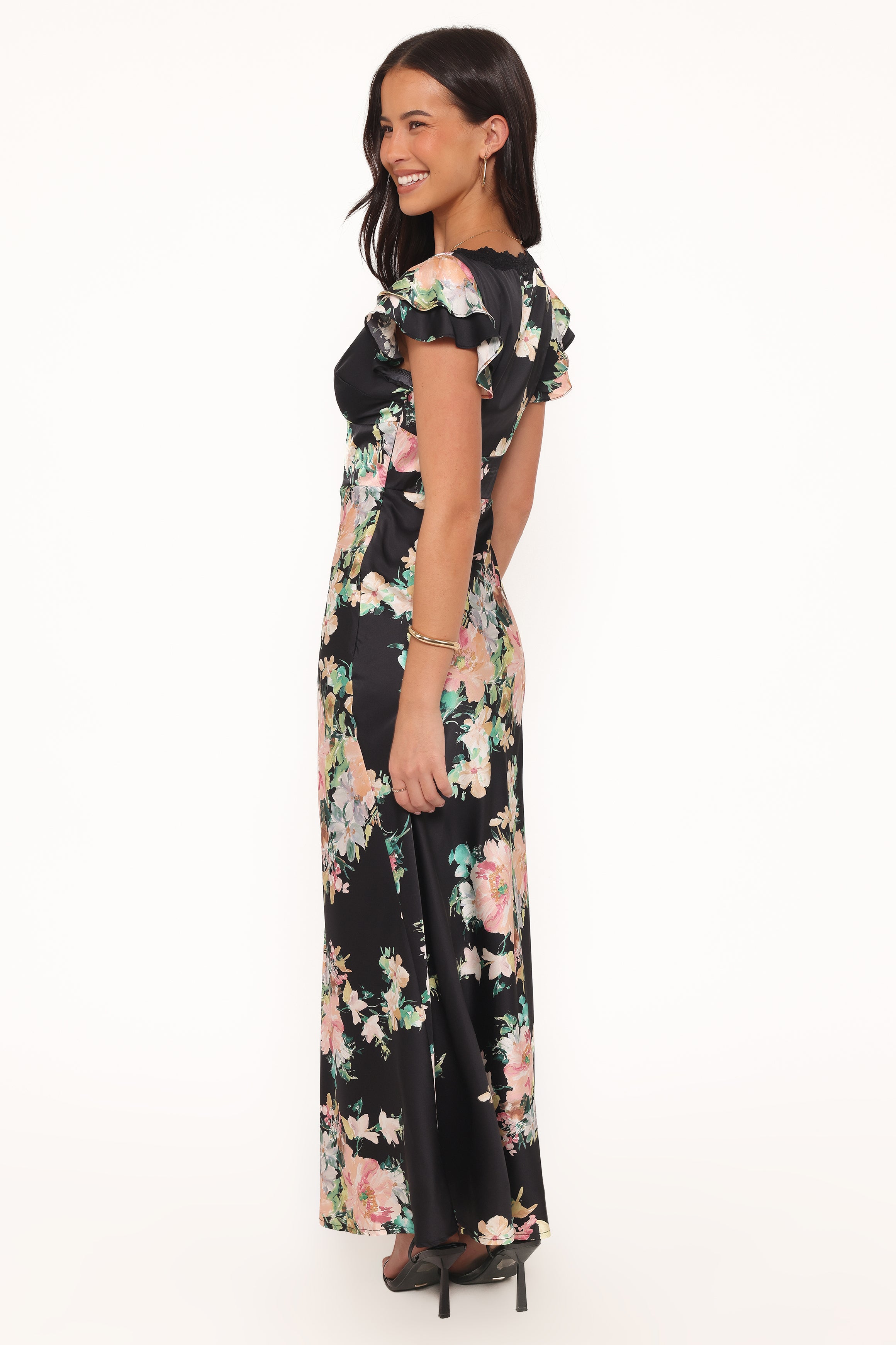DRESSES Arella Maxi Dress - Black Floral