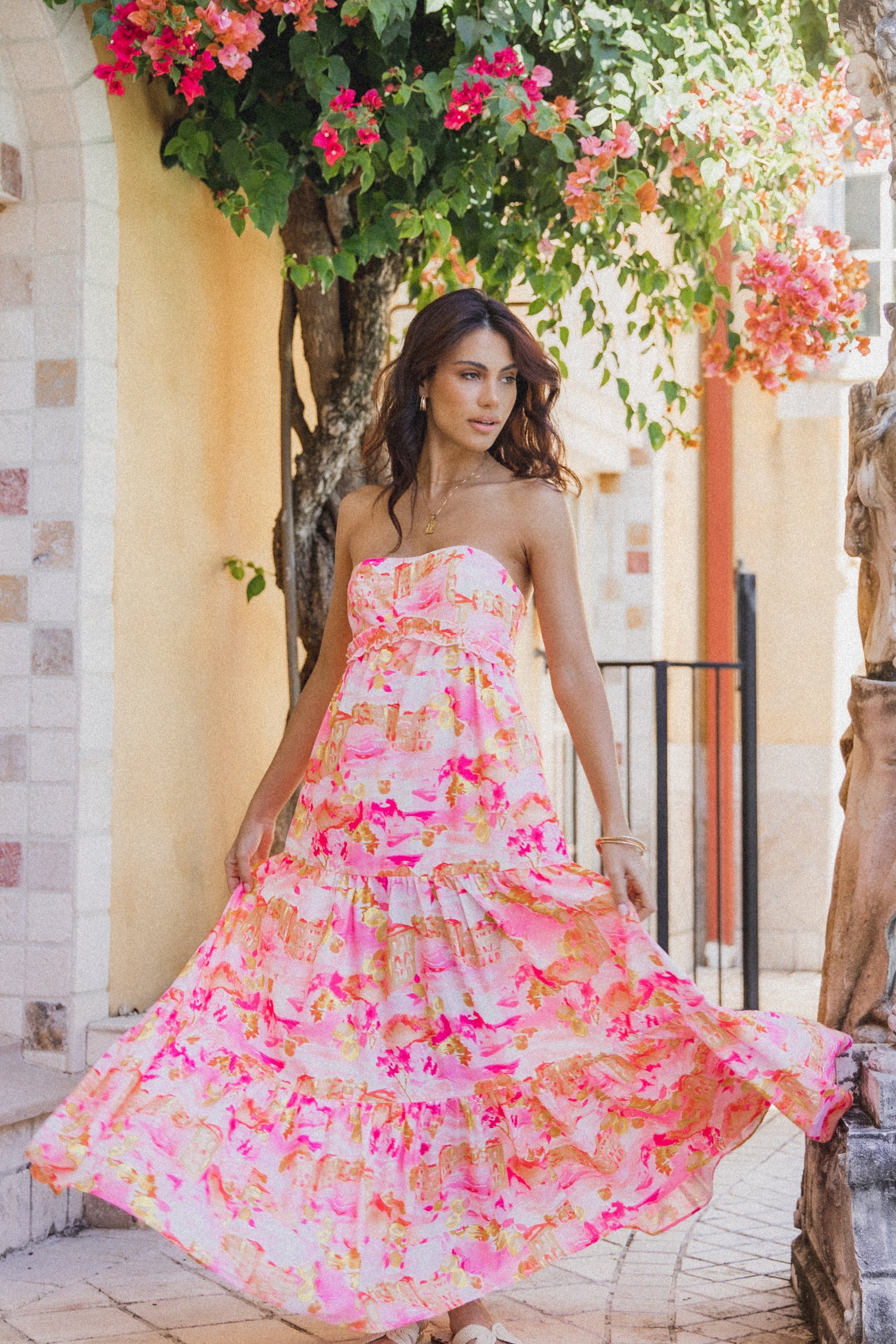 Arianna Strapless Dress - Navy main image 0