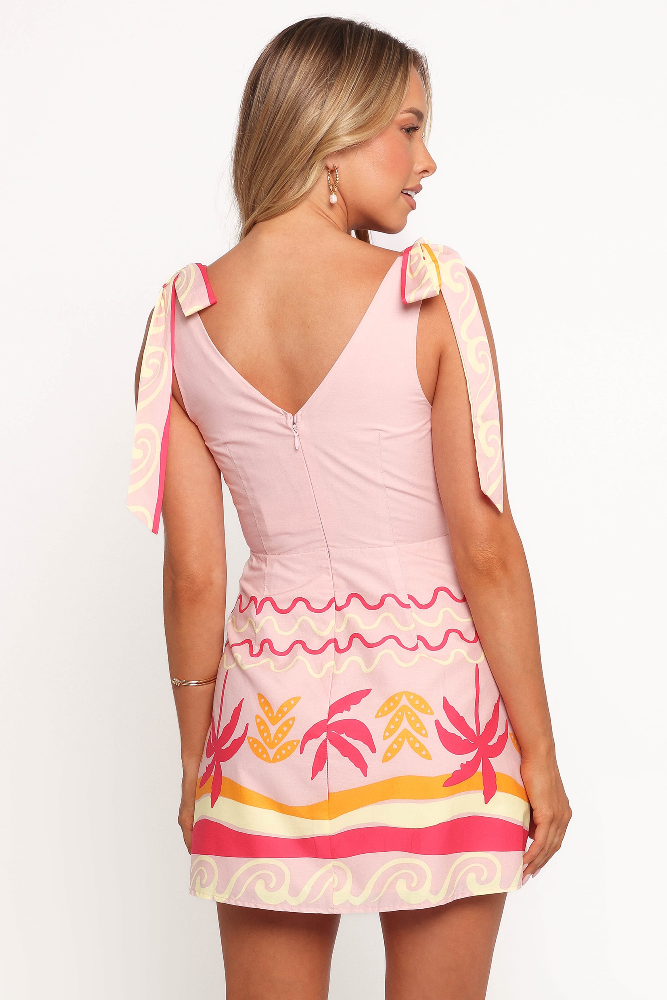 DRESSES Ariarne Mini Dress - Pink Palm