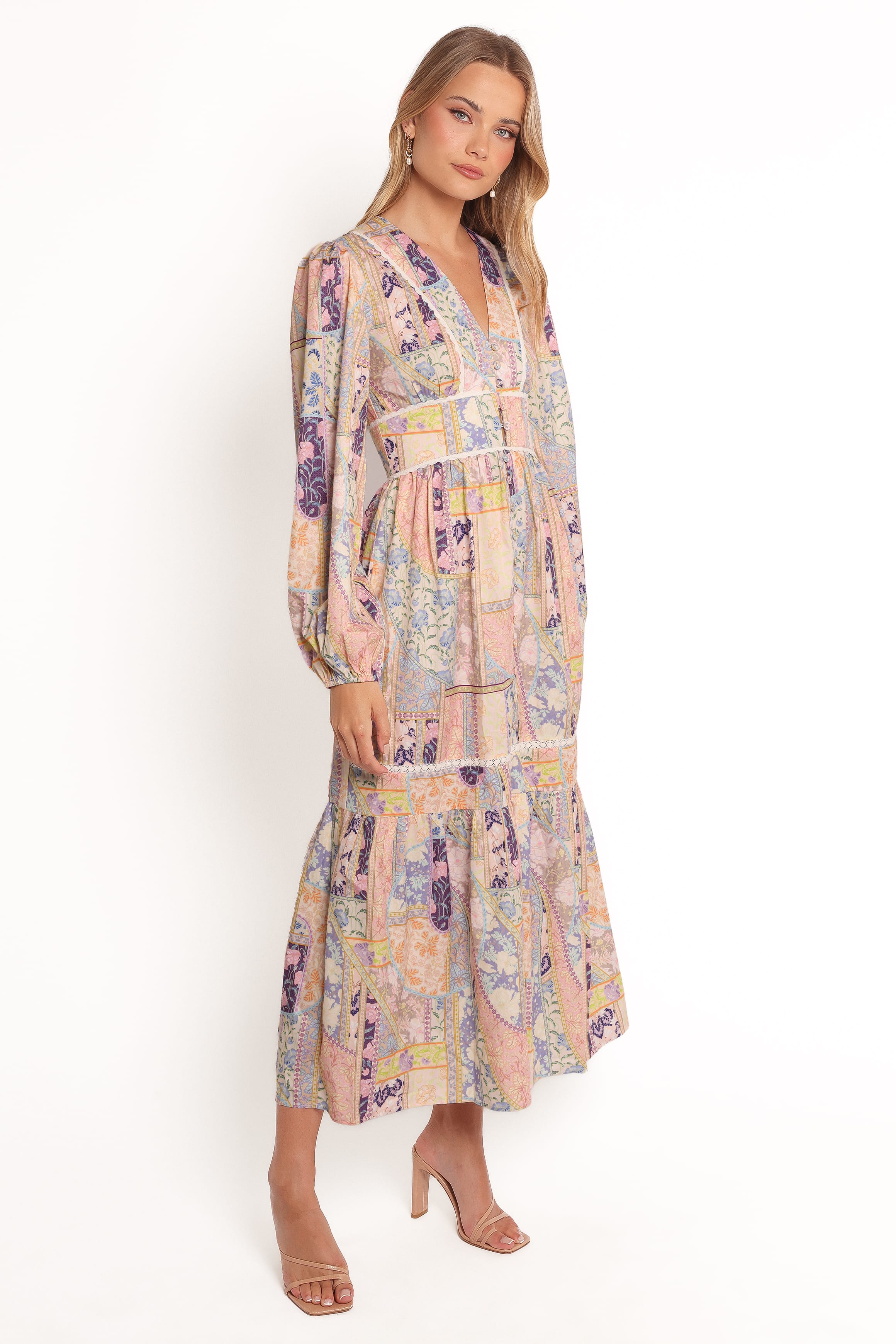 DRESSES Ariella Maxi Dress - Patchwork