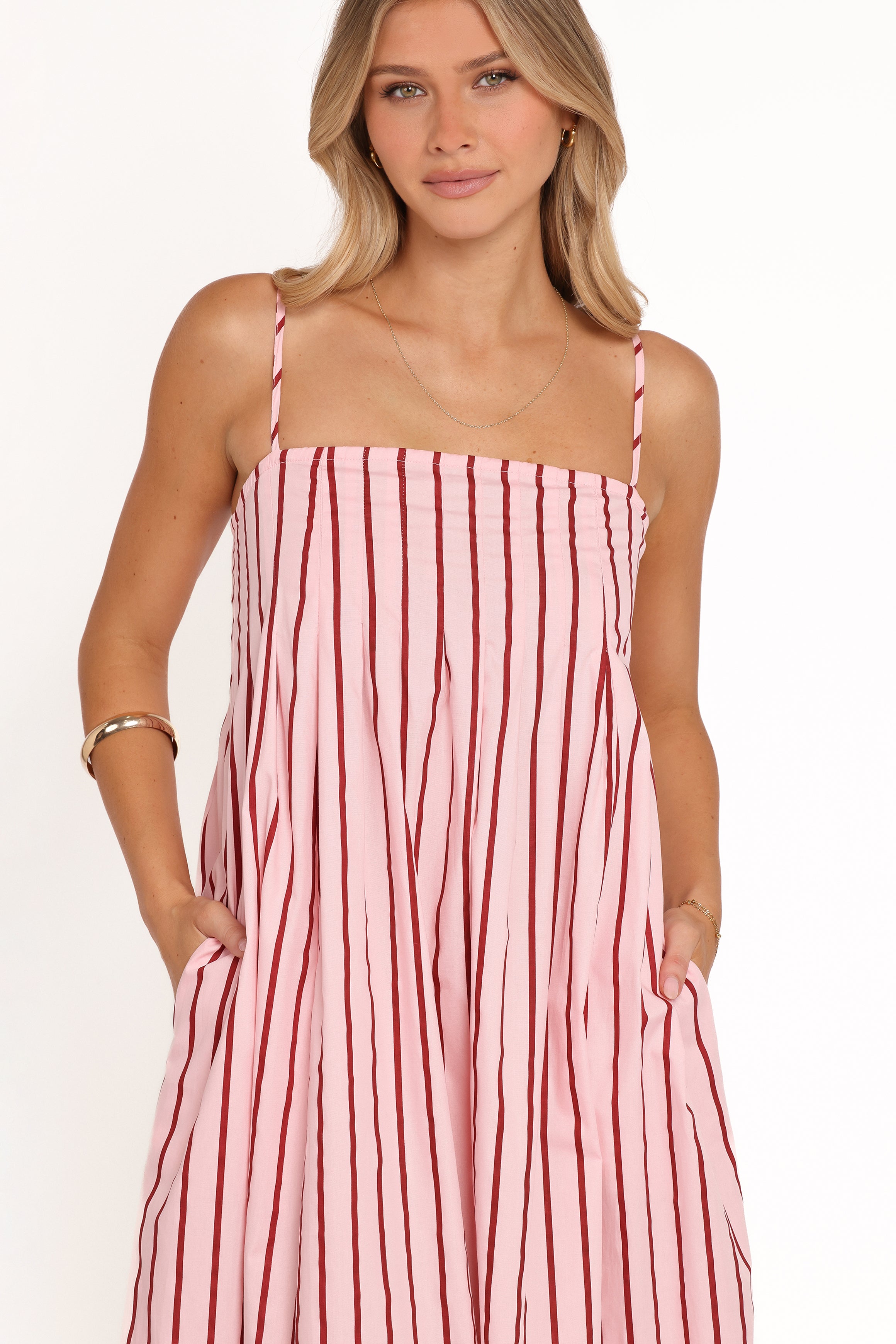 DRESSES Arletta Maxi Dress - Pink Stripe
