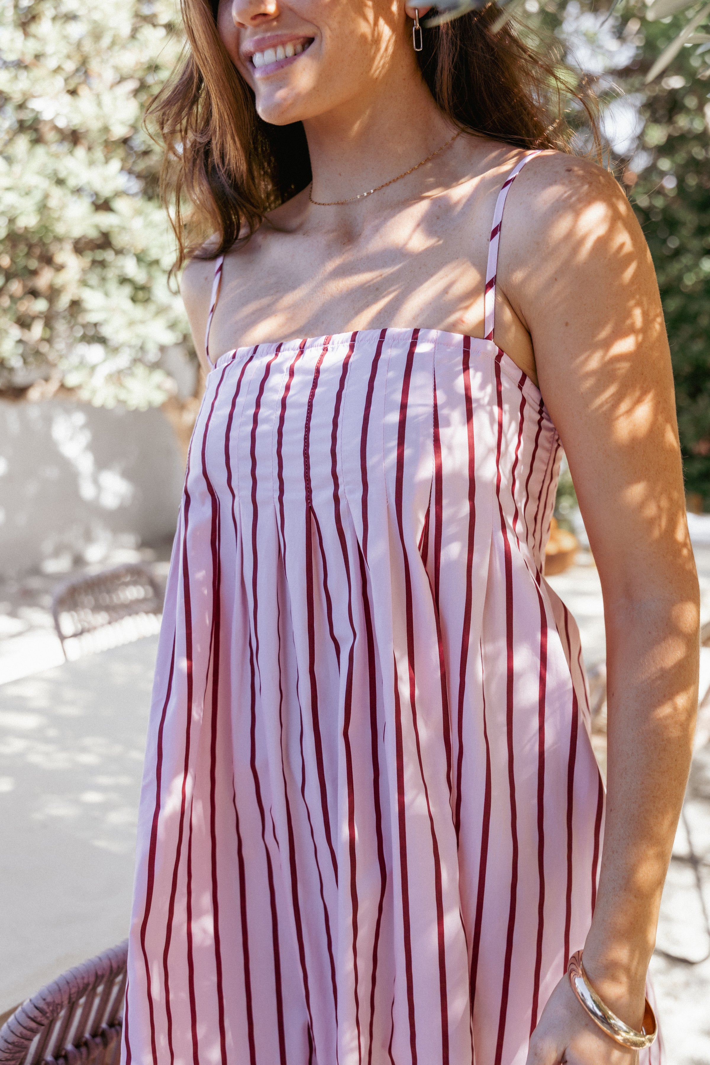 DRESSES Arletta Maxi Dress - Pink Stripe