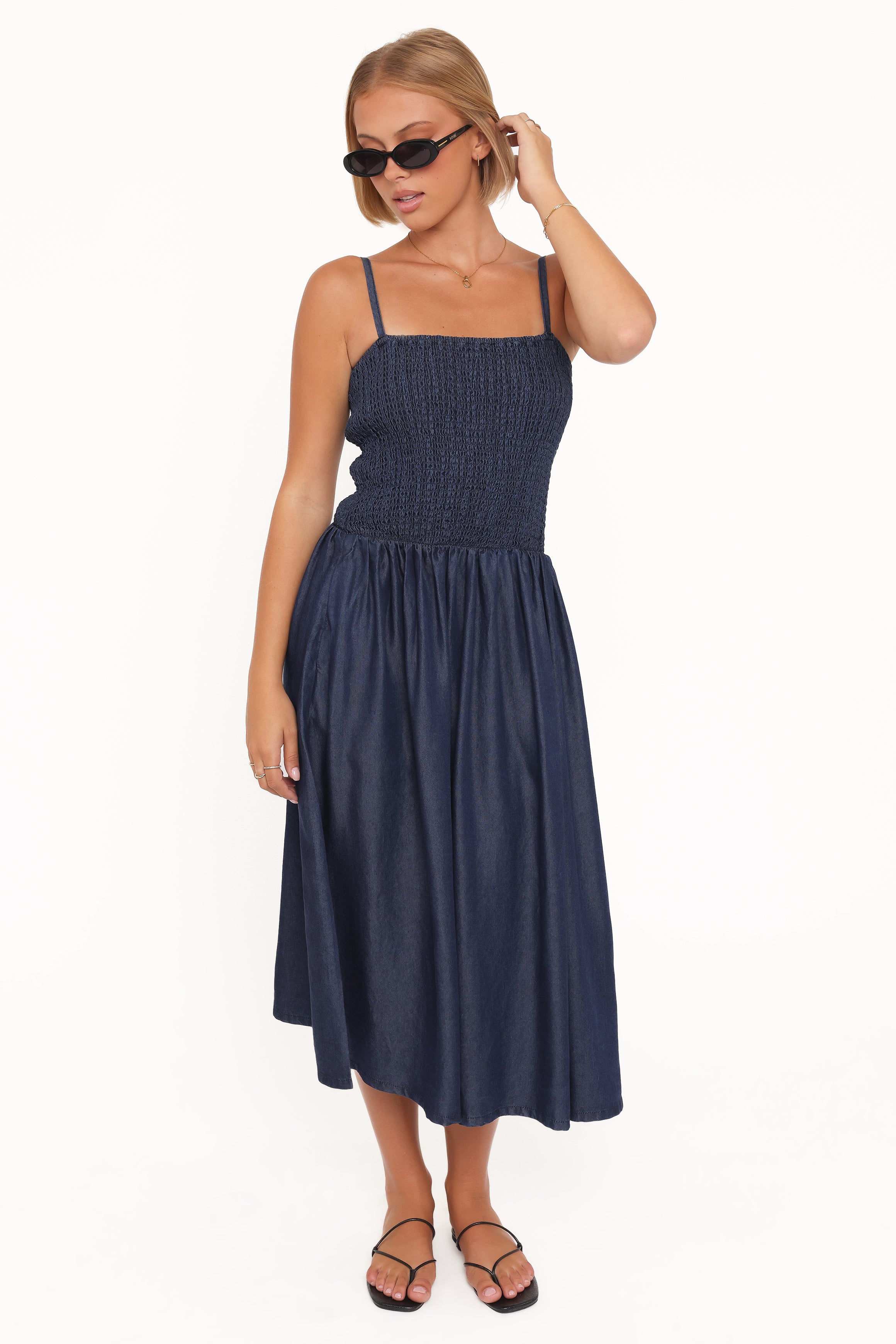 DRESSES Arnika Midi Dress - Blue