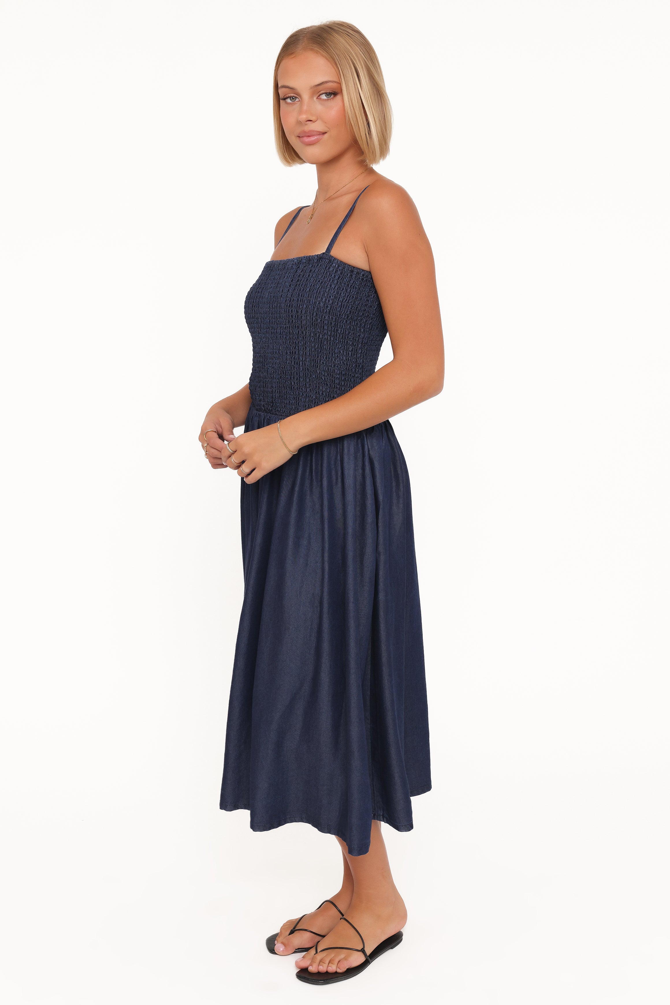 DRESSES Arnika Midi Dress - Blue