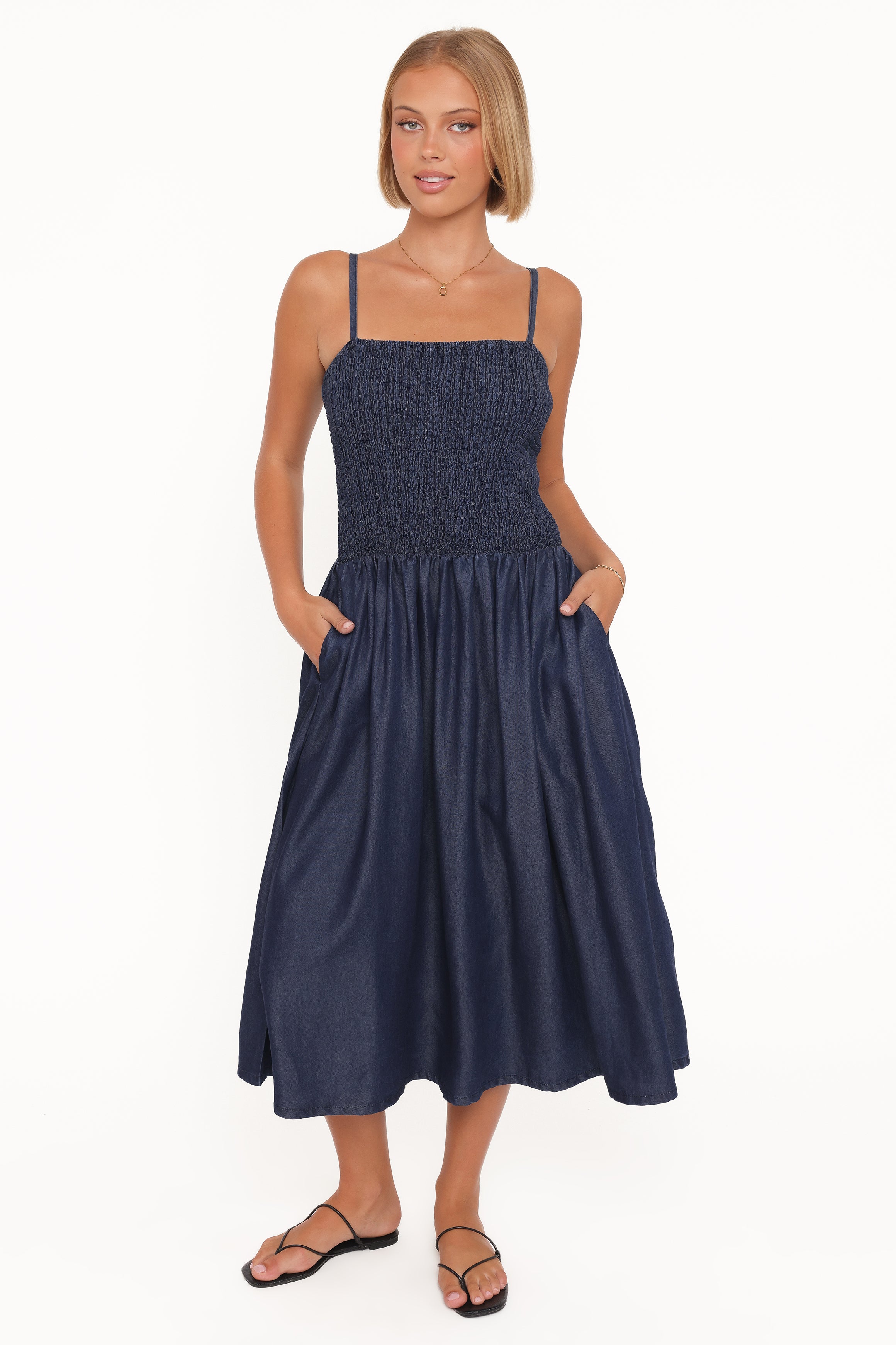 DRESSES Arnika Midi Dress - Blue