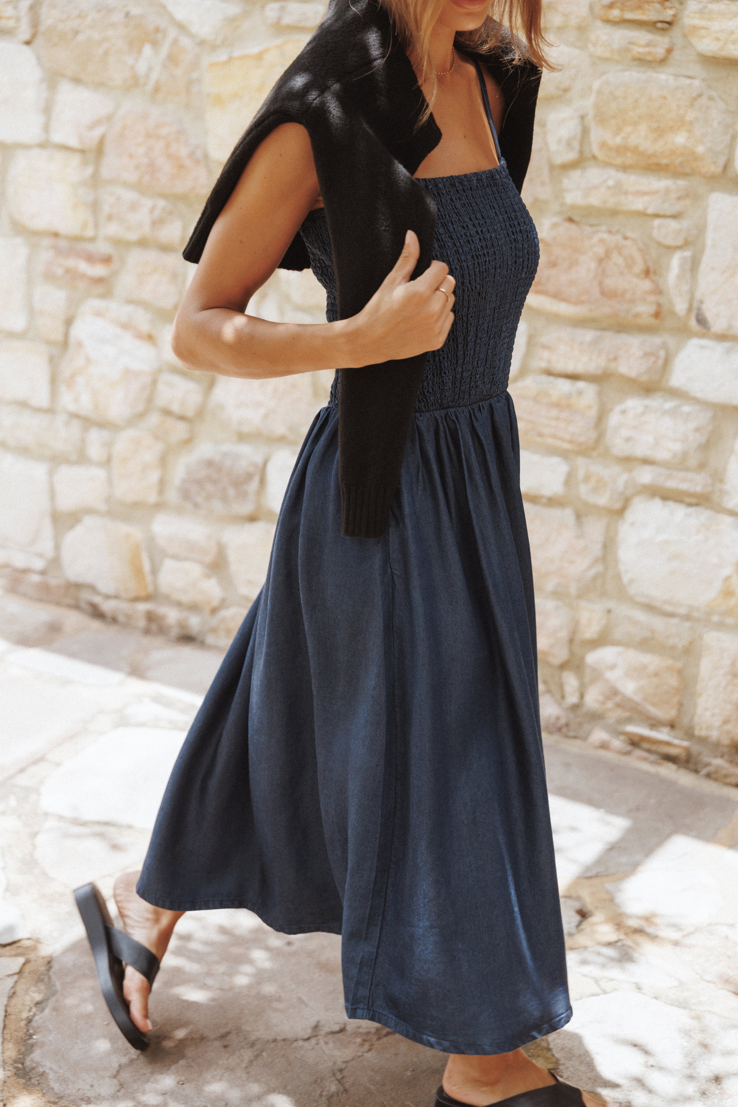 DRESSES Arnika Midi Dress - Blue