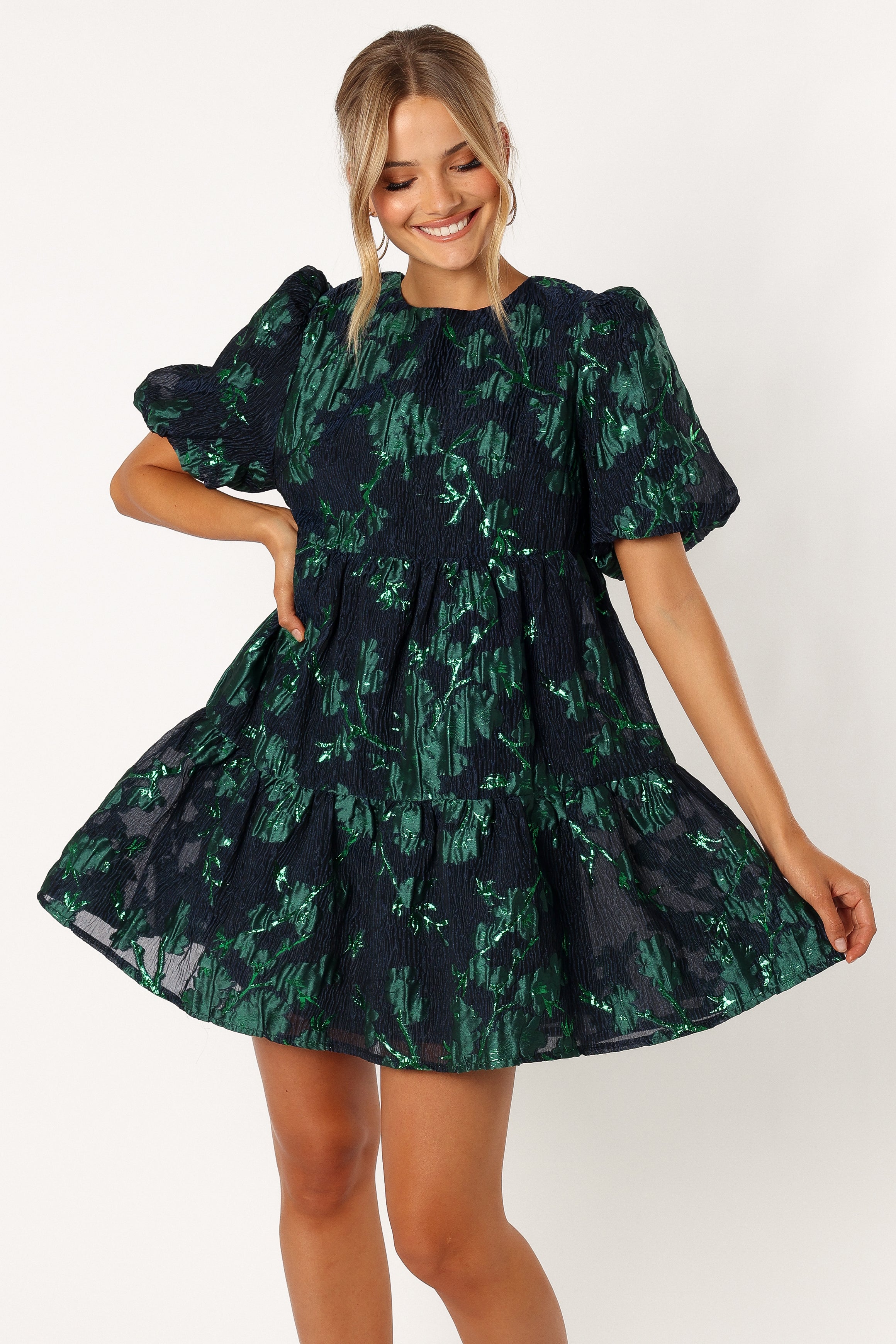 DRESSES @Arwen Mini Dress - Navy