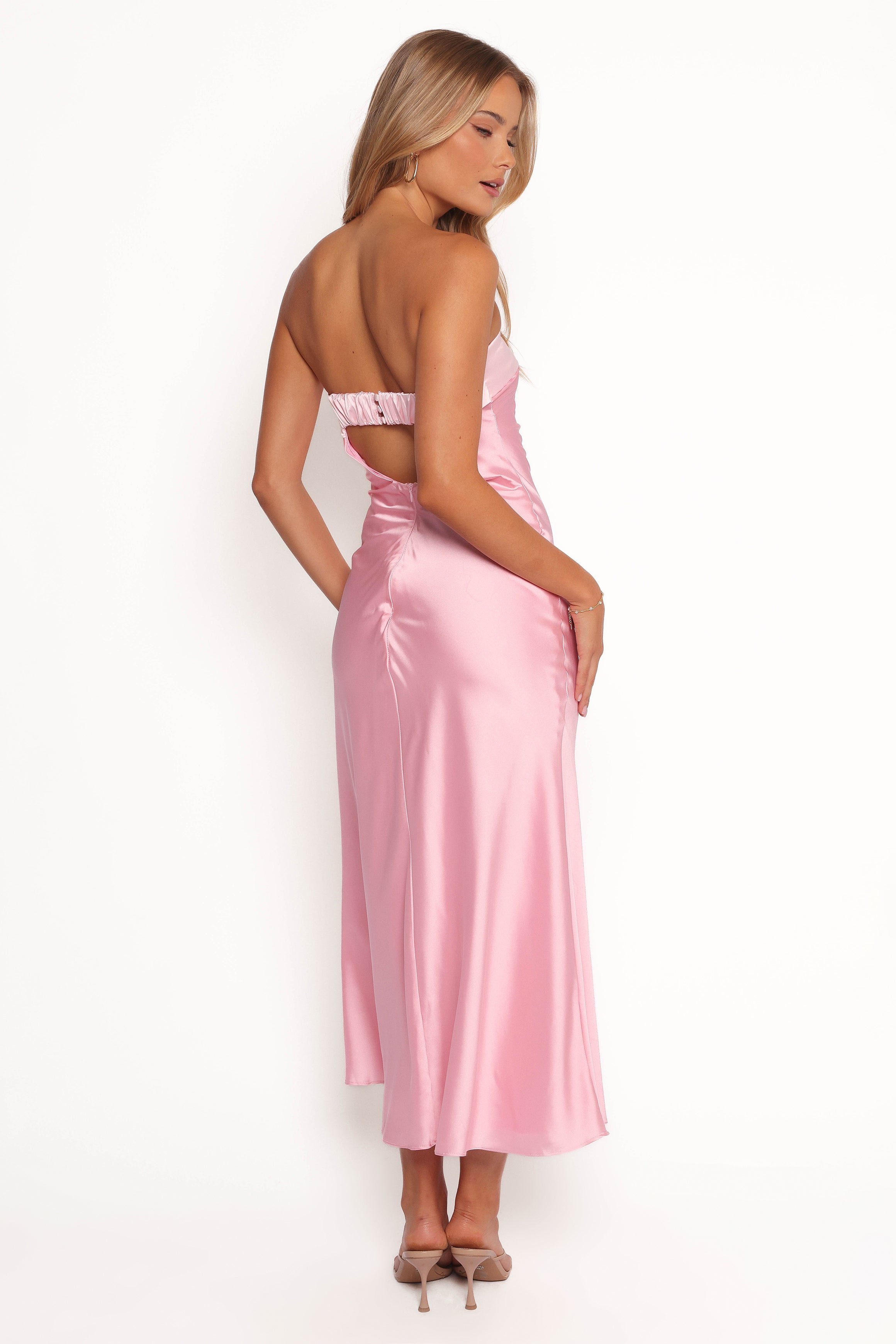 DRESSES Ashe Midi Dress - Pink