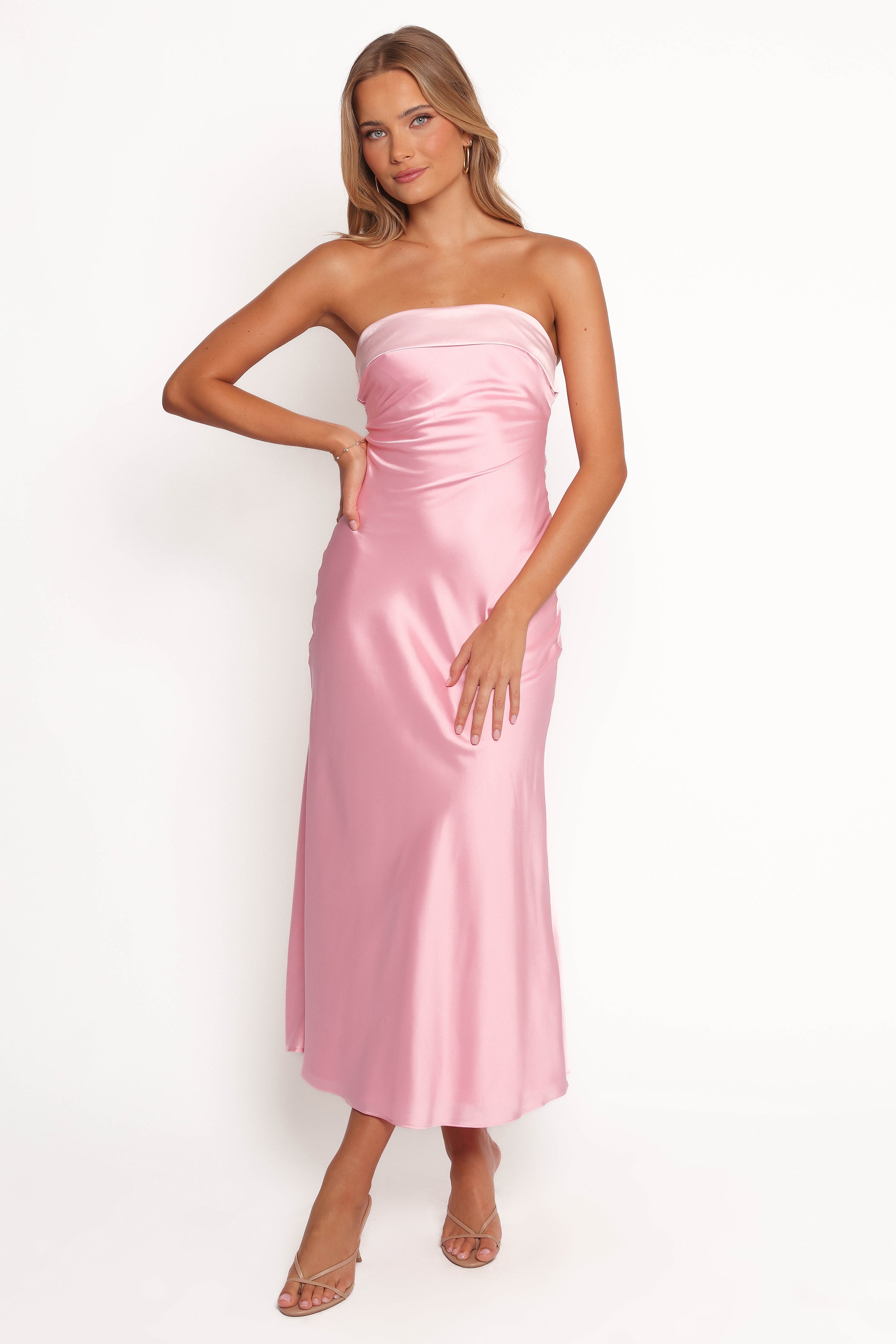 DRESSES Ashe Midi Dress - Pink