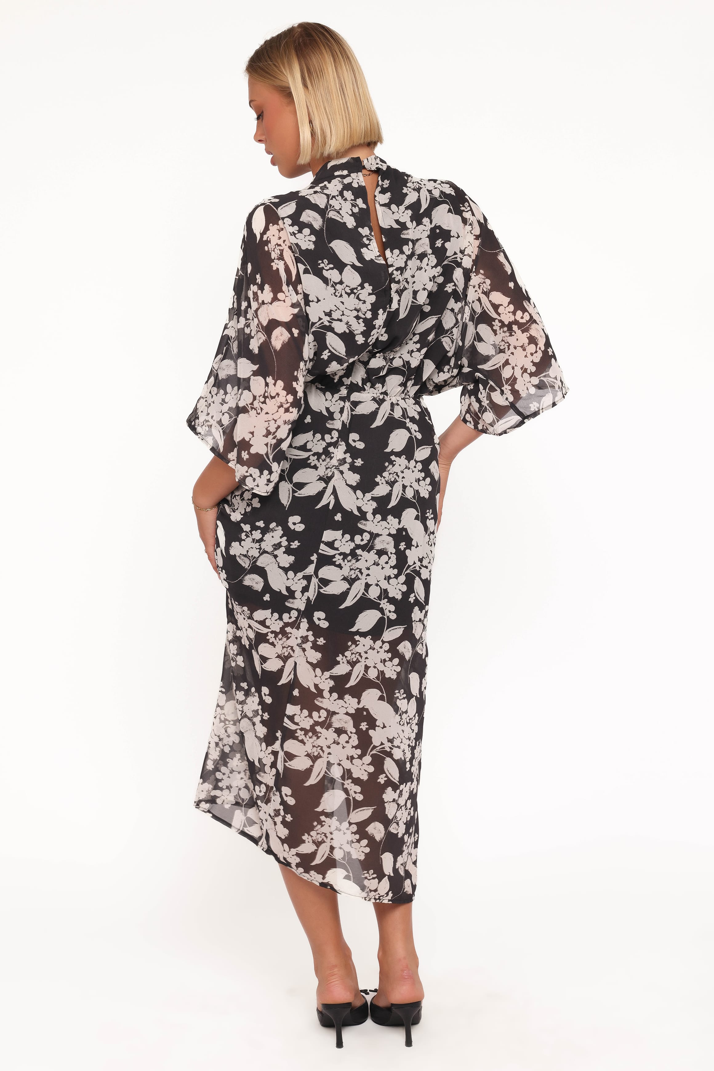 DRESSES Audrina Maxi Dress - Black Floral
