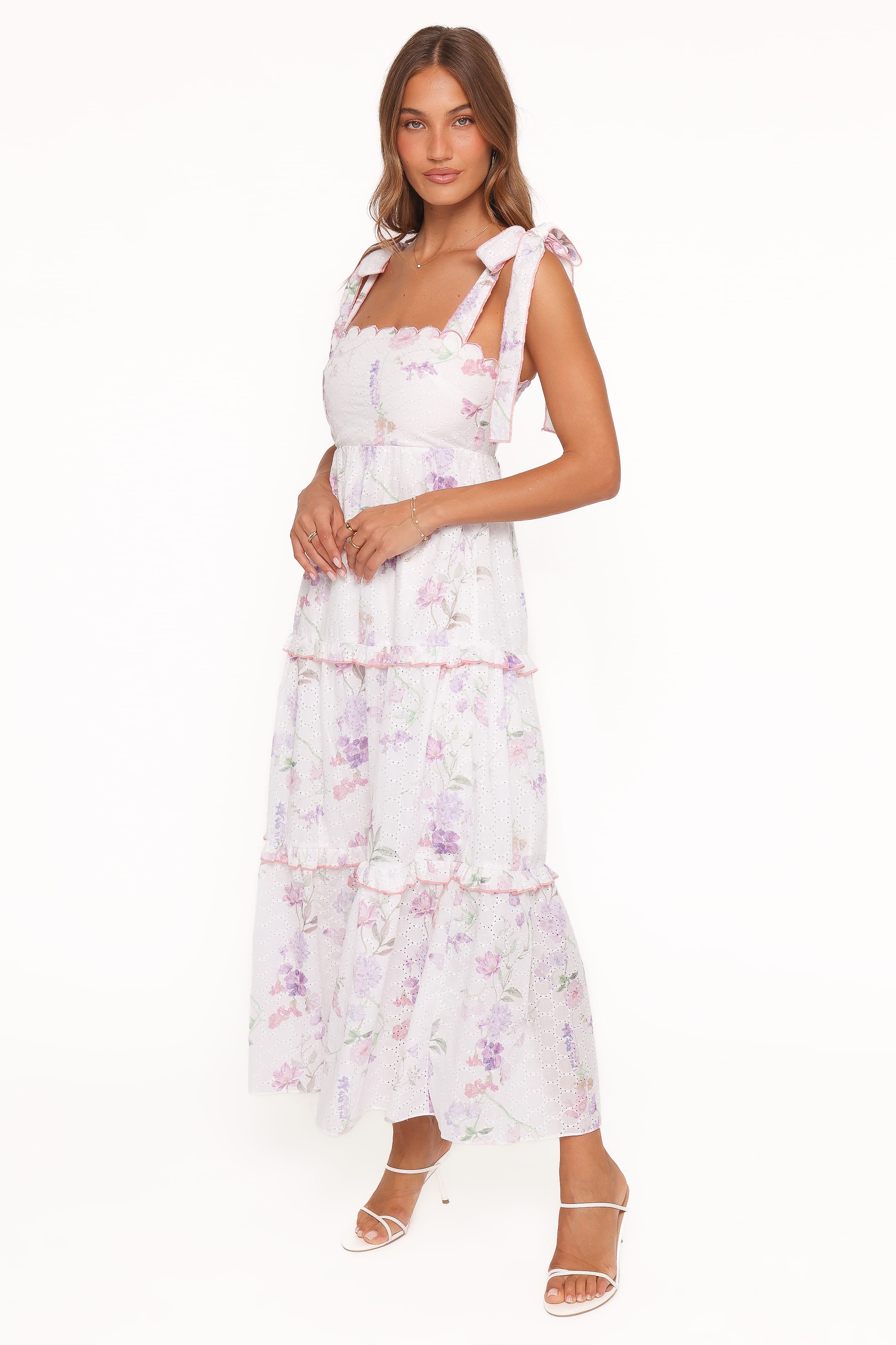 DRESSES Aurelia Maxi Dress - Purple Floral