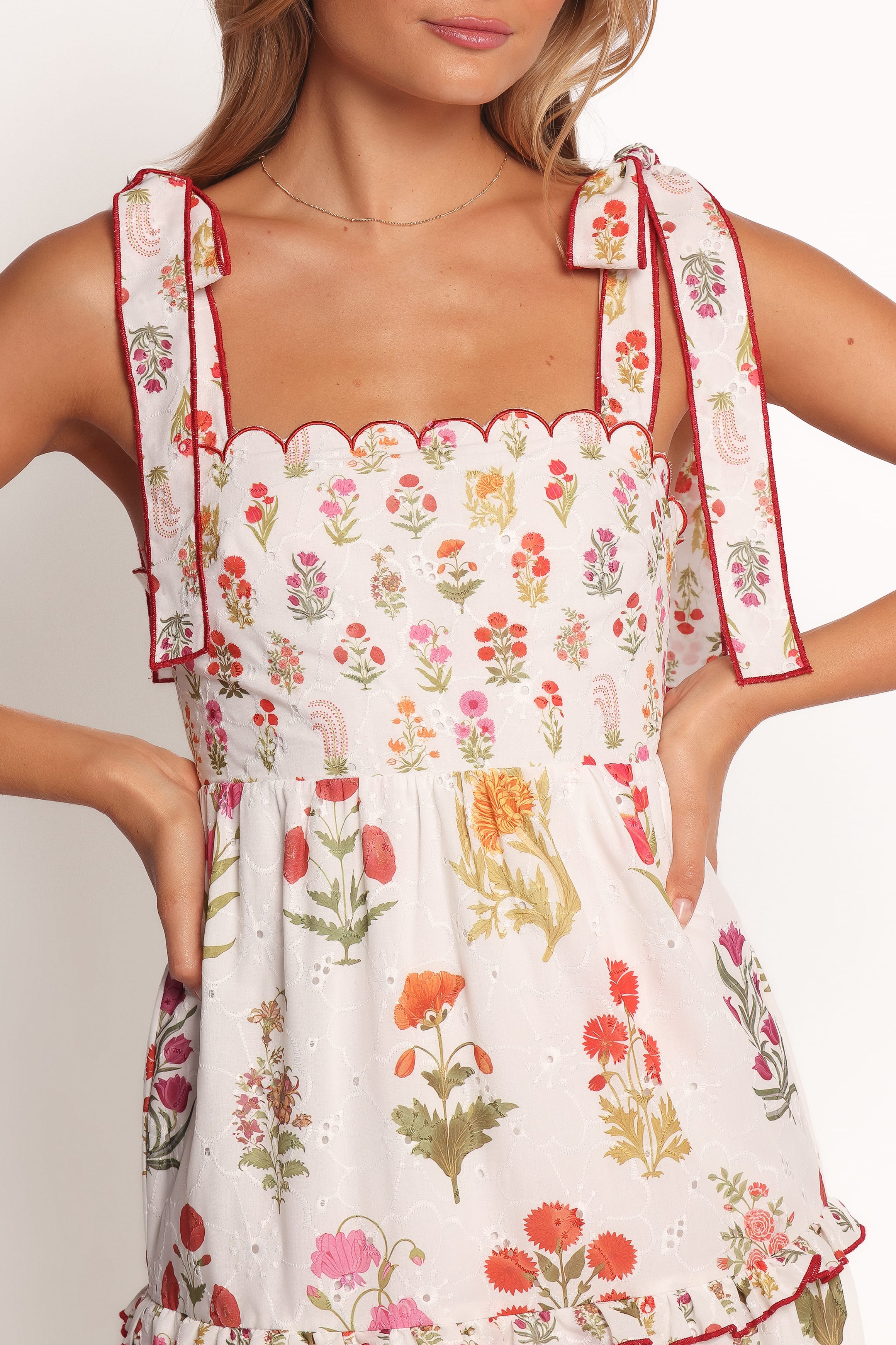DRESSES Aurelia Maxi Dress - White Floral