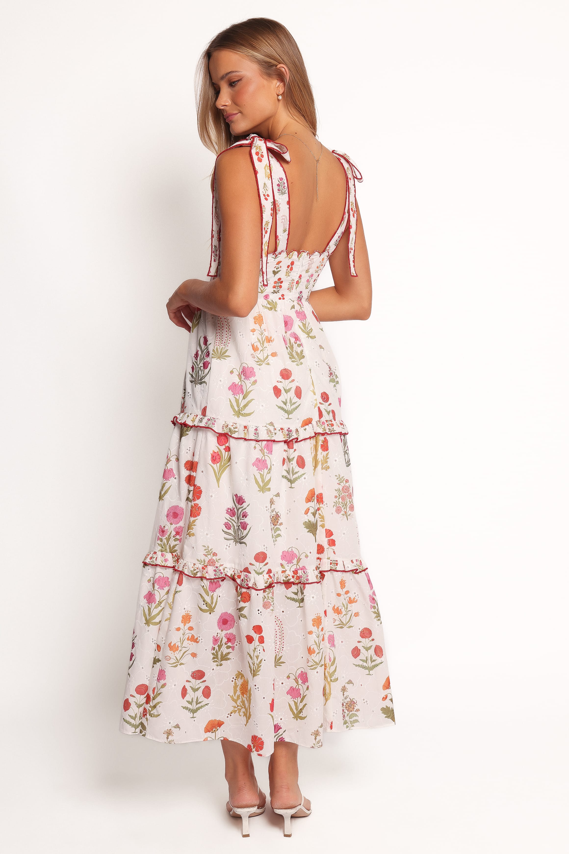 DRESSES Aurelia Maxi Dress - White Floral