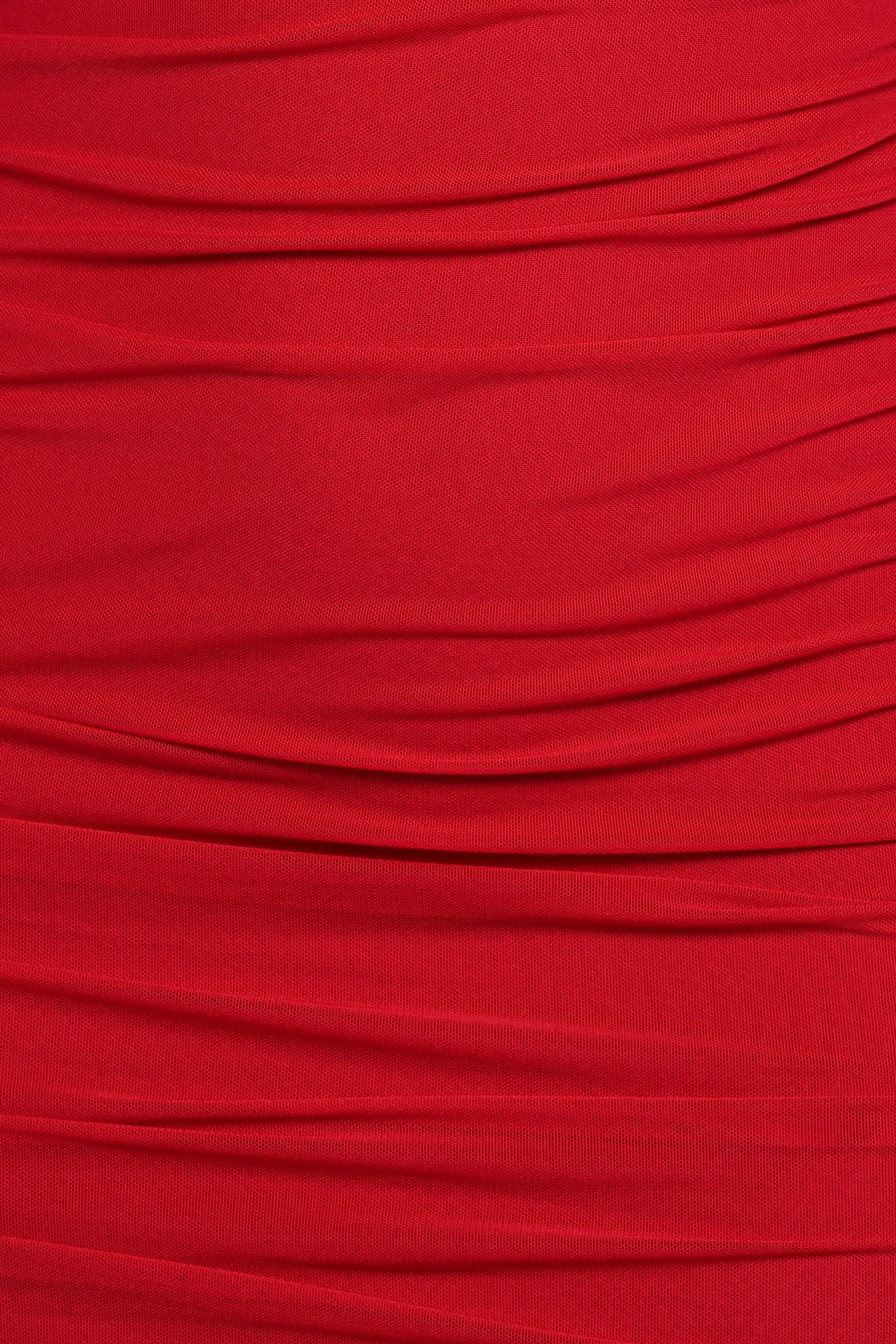 DRESSES Austin Long Sleeve Mini Dress - Red