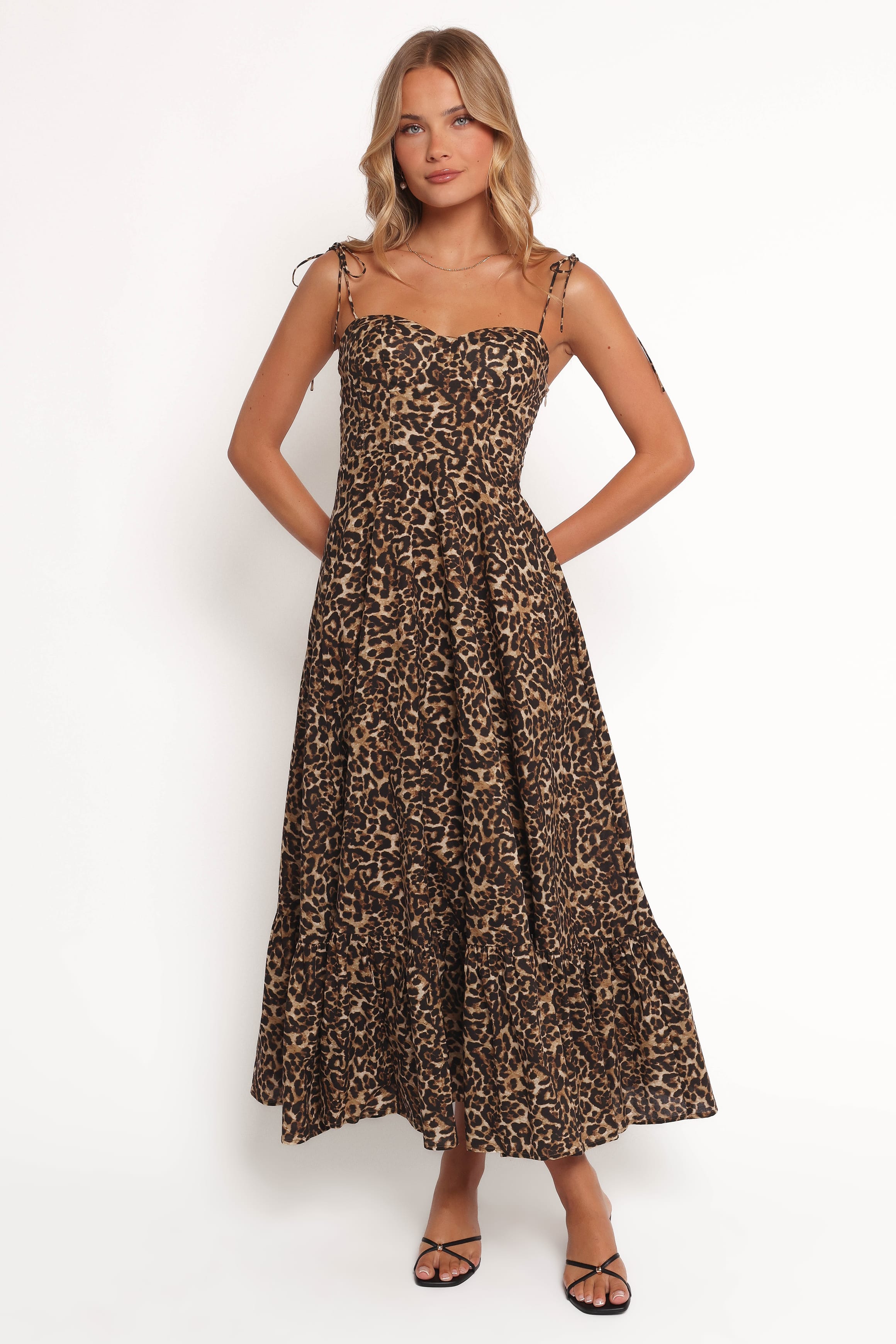 DRESSES Ayana Midi Dress - Leopard