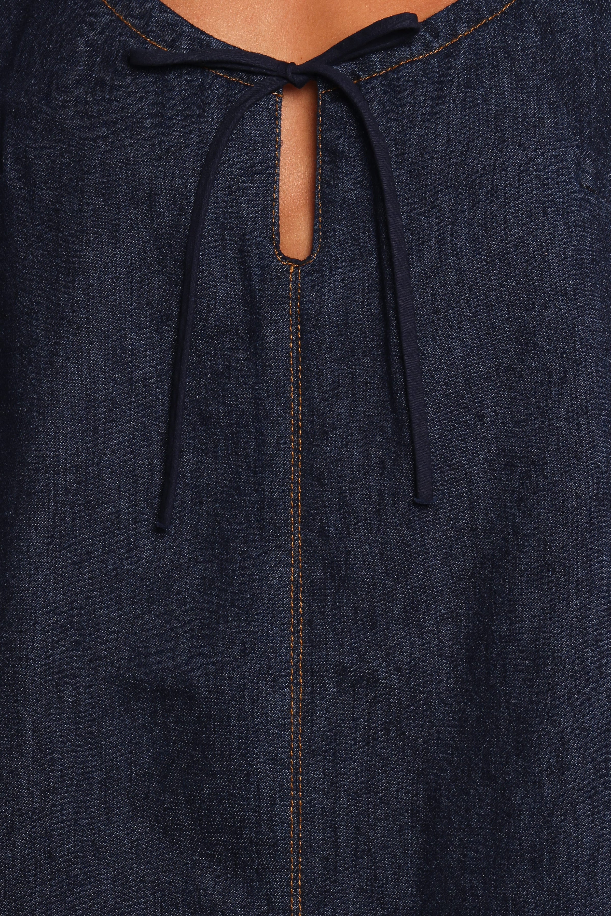 DRESSES Azen Mini Dress - Dark Denim
