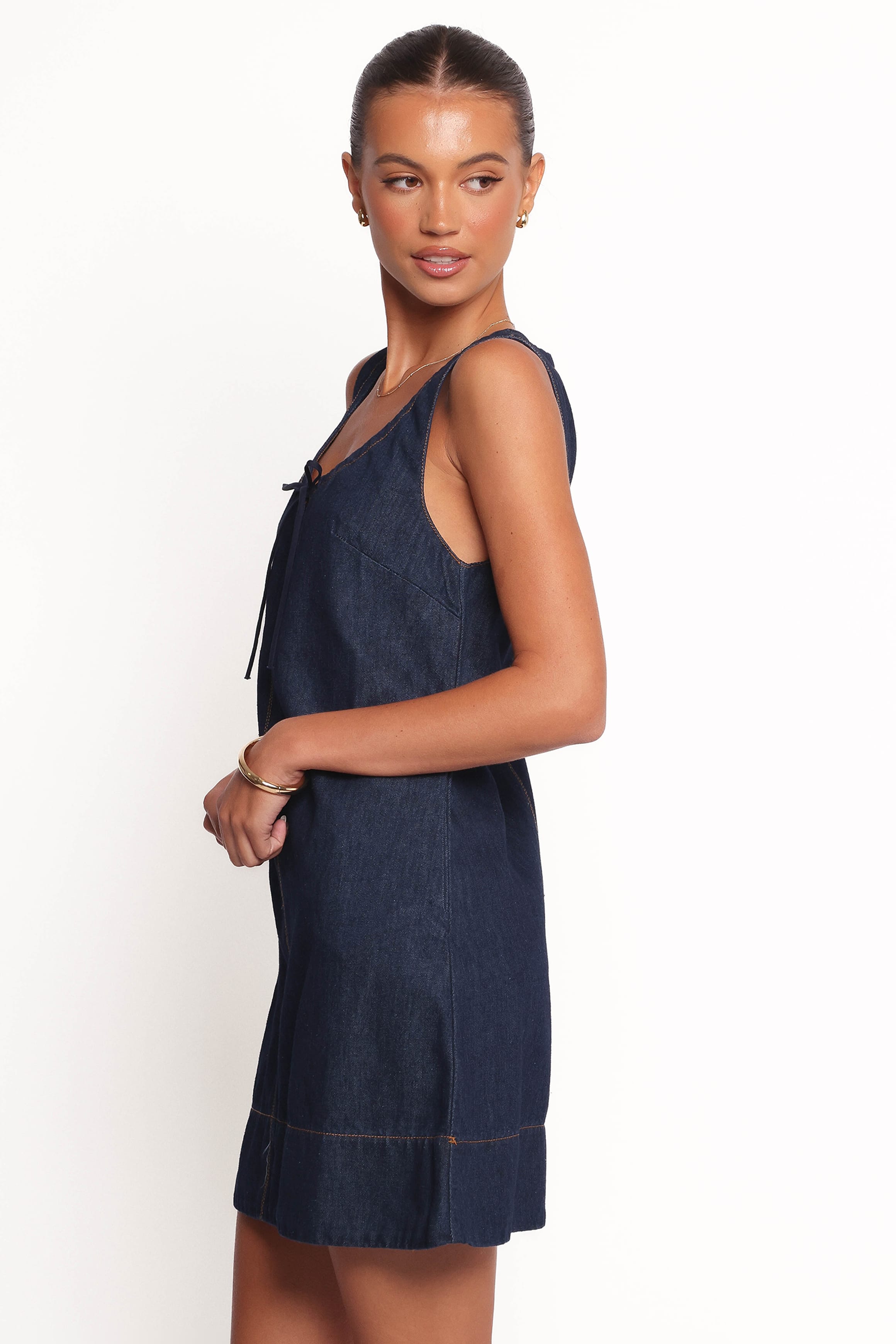 DRESSES Azen Mini Dress - Dark Denim