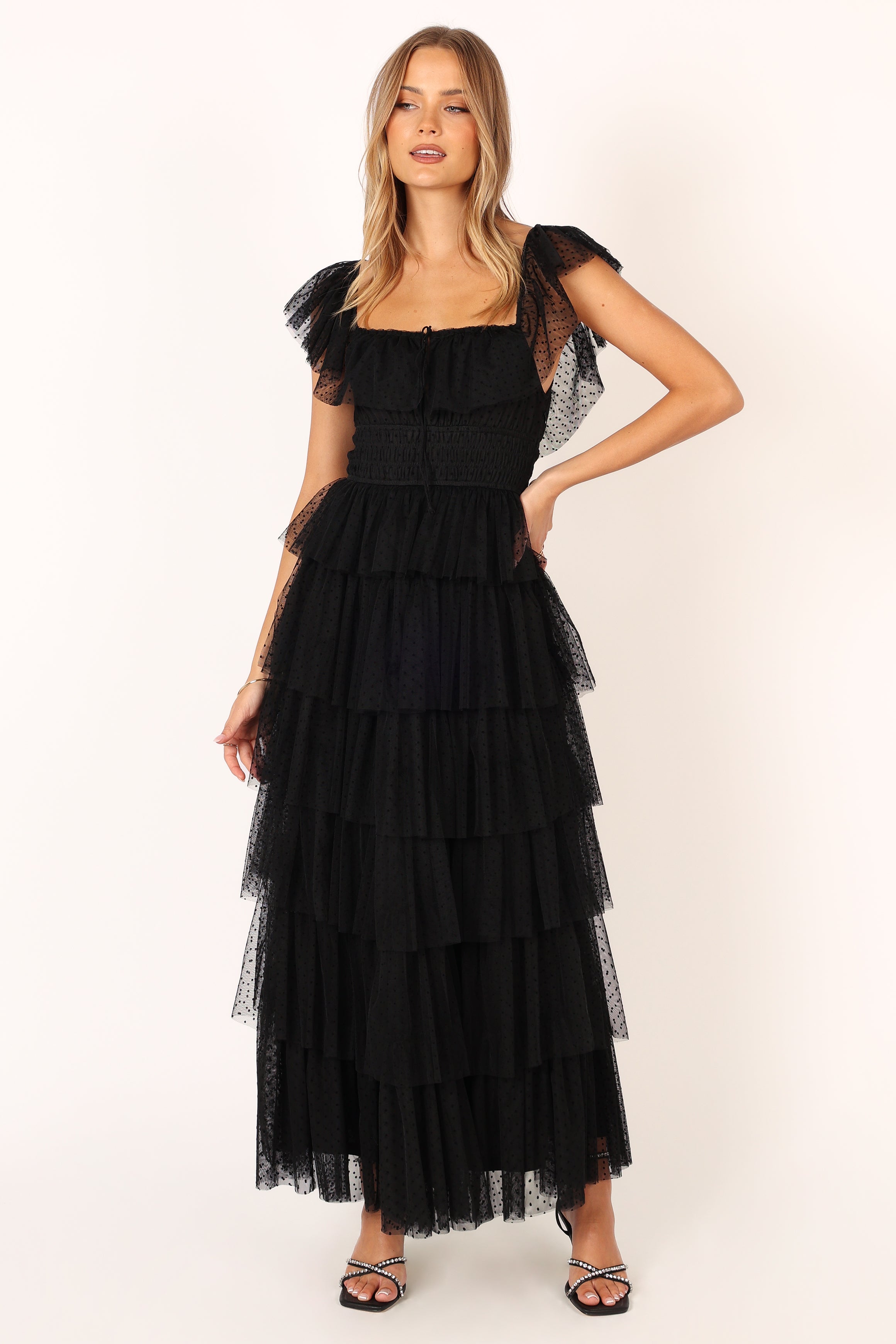 DRESSES @Belle Maxi Dress - Black