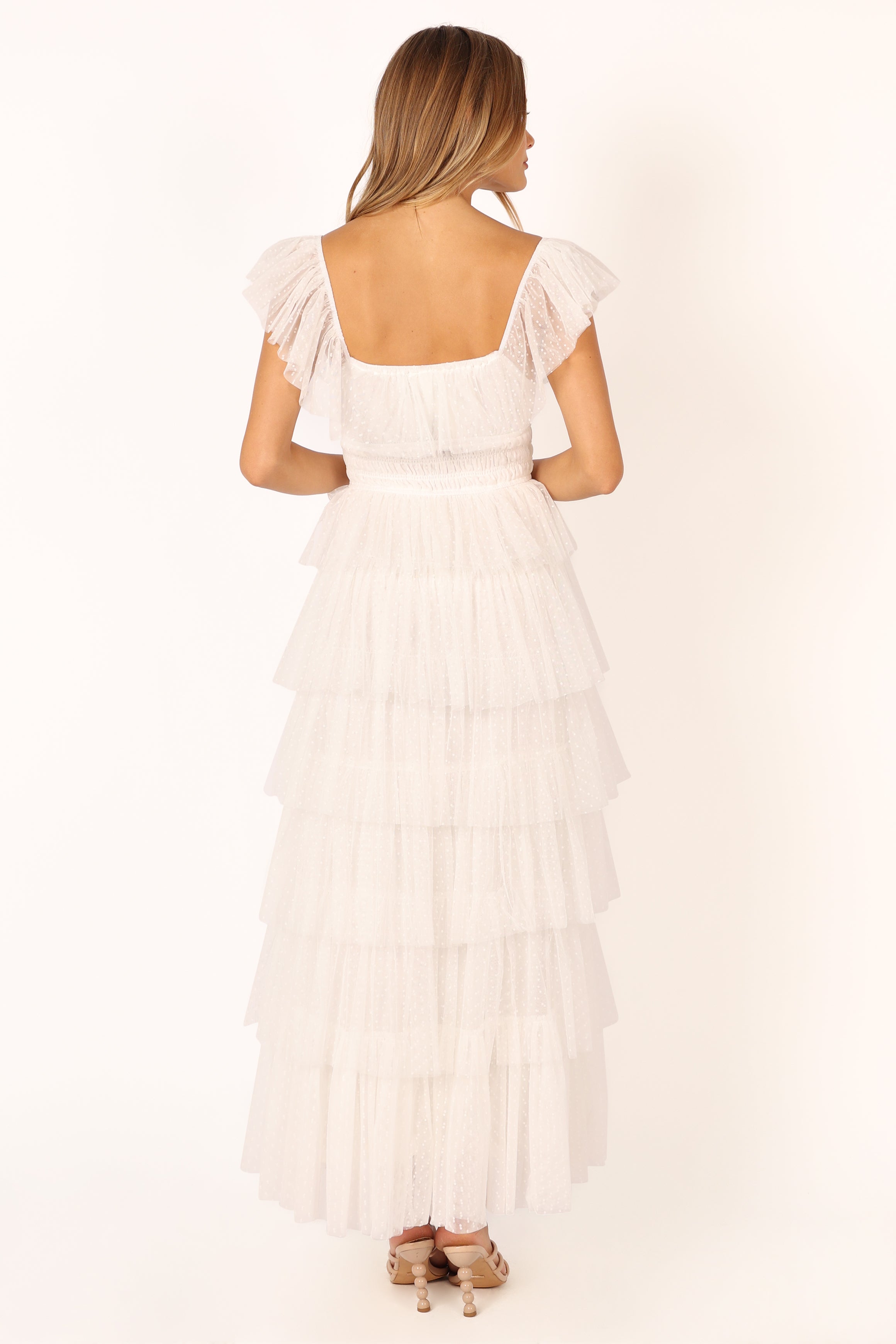 DRESSES @Belle Maxi Dress - Off White