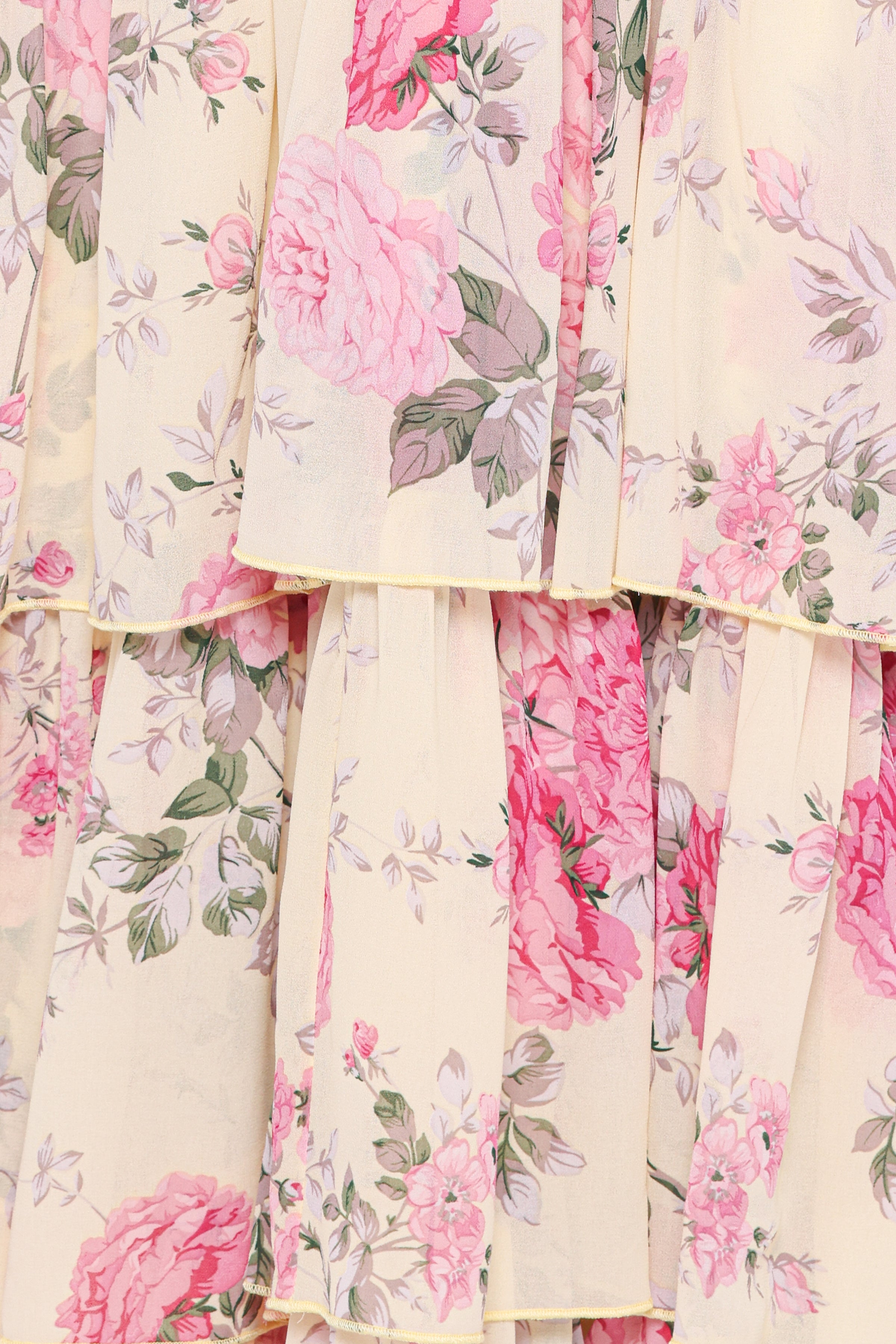 DRESSES Belle Maxi Dress - Yellow Floral