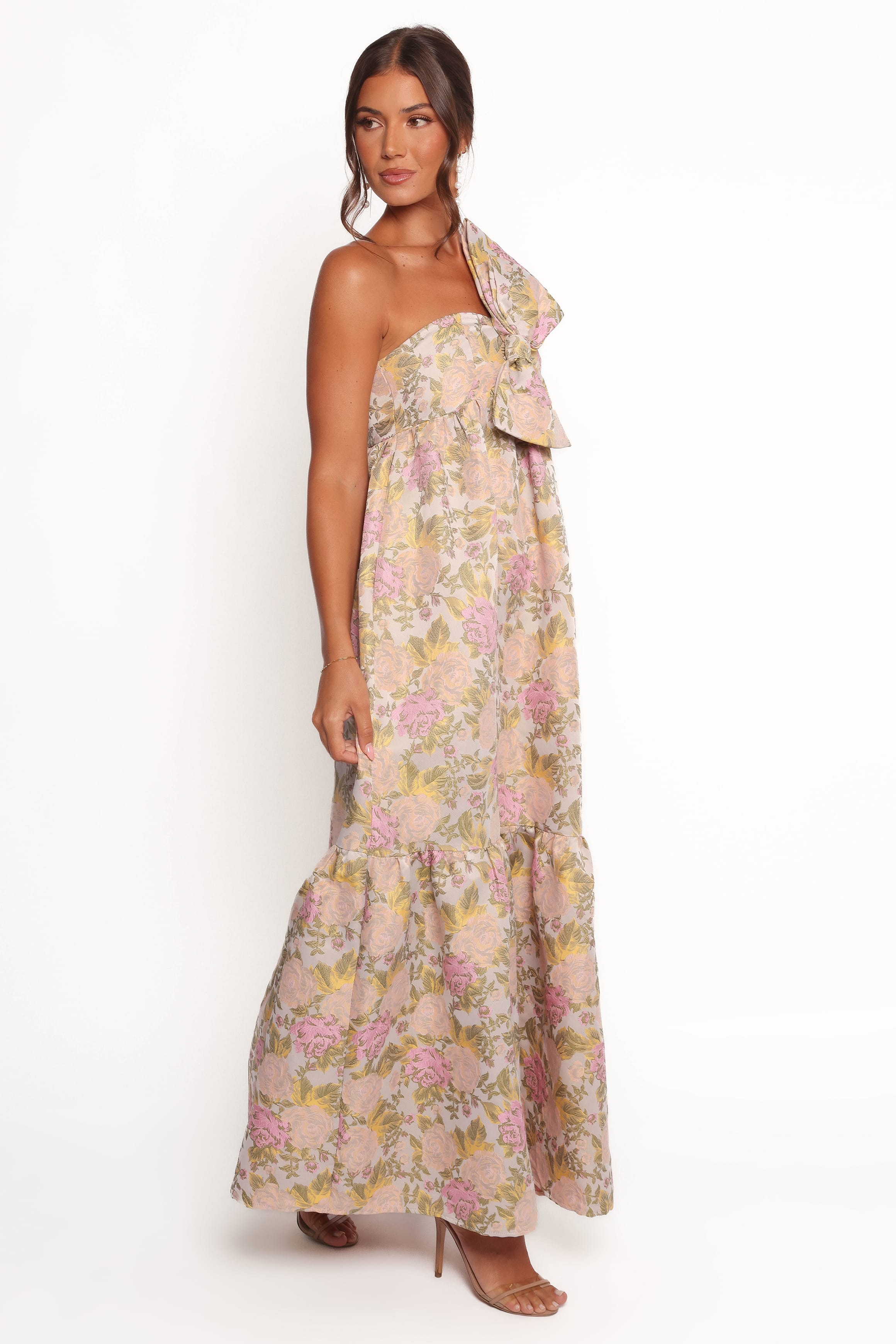 DRESSES Betina Bow Front Maxi Dress - Multi Floral