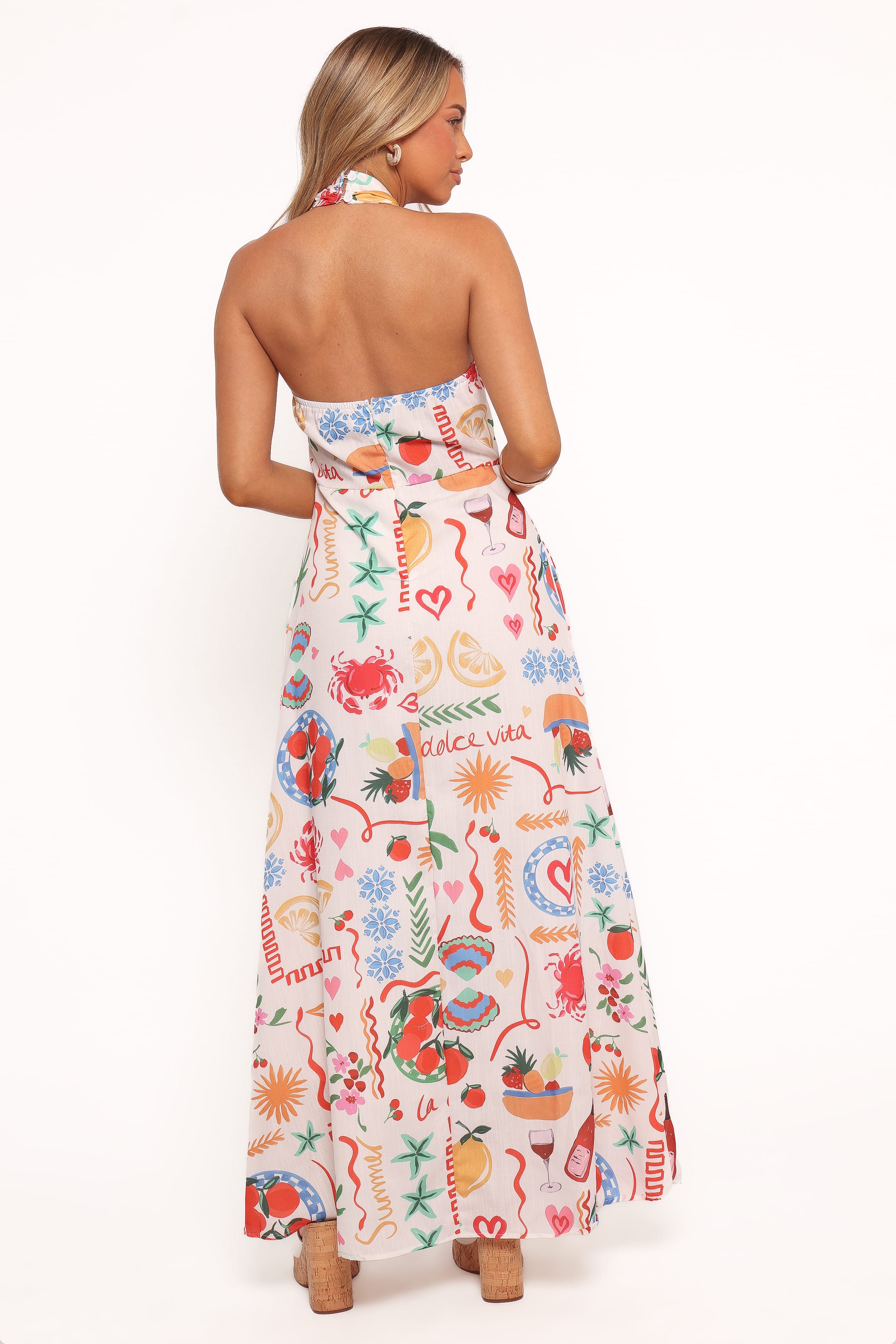DRESSES Betsy Halterneck Maxi Dress - Dolce Vita