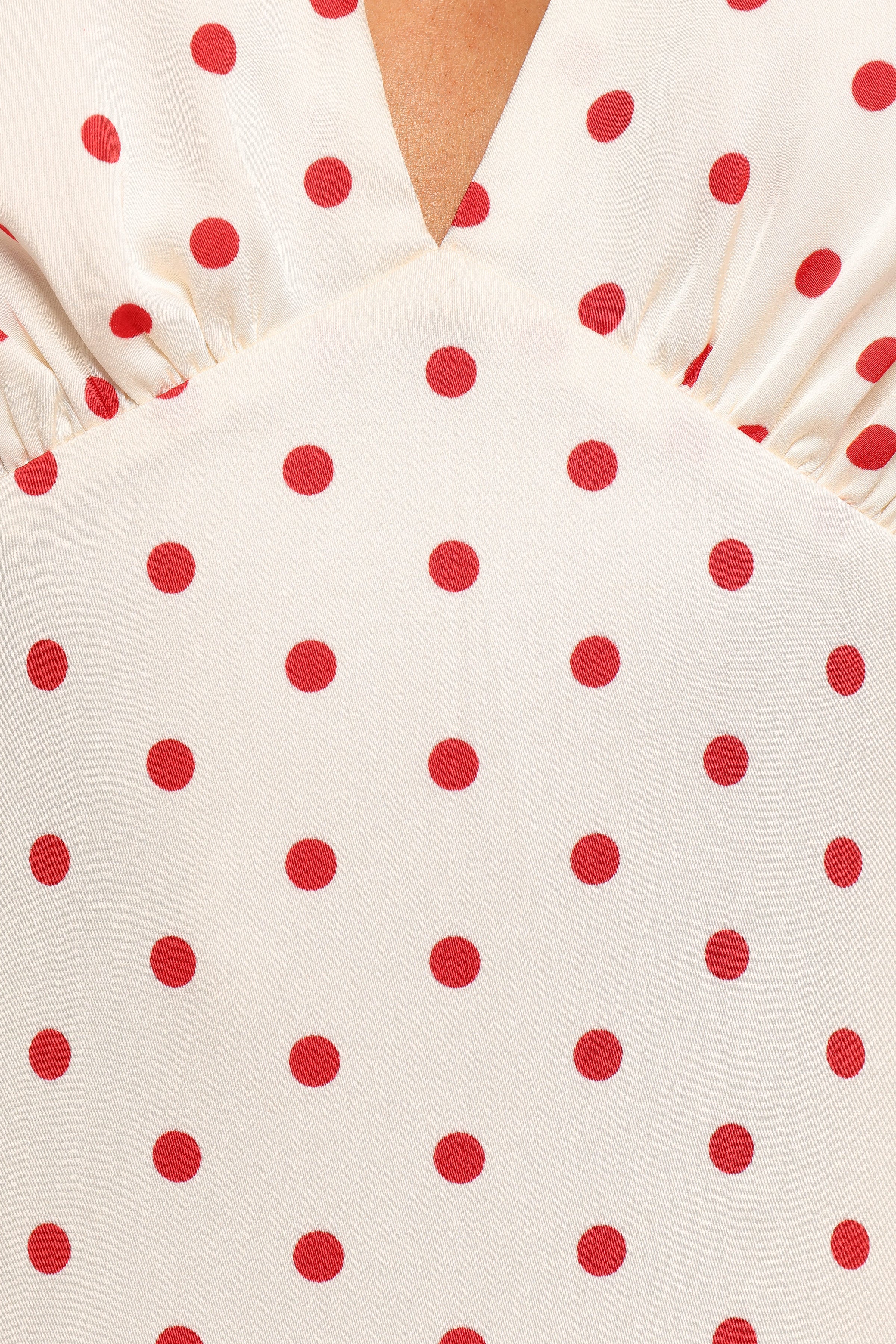 DRESSES Bette Midi Dress - Red Polka Dot