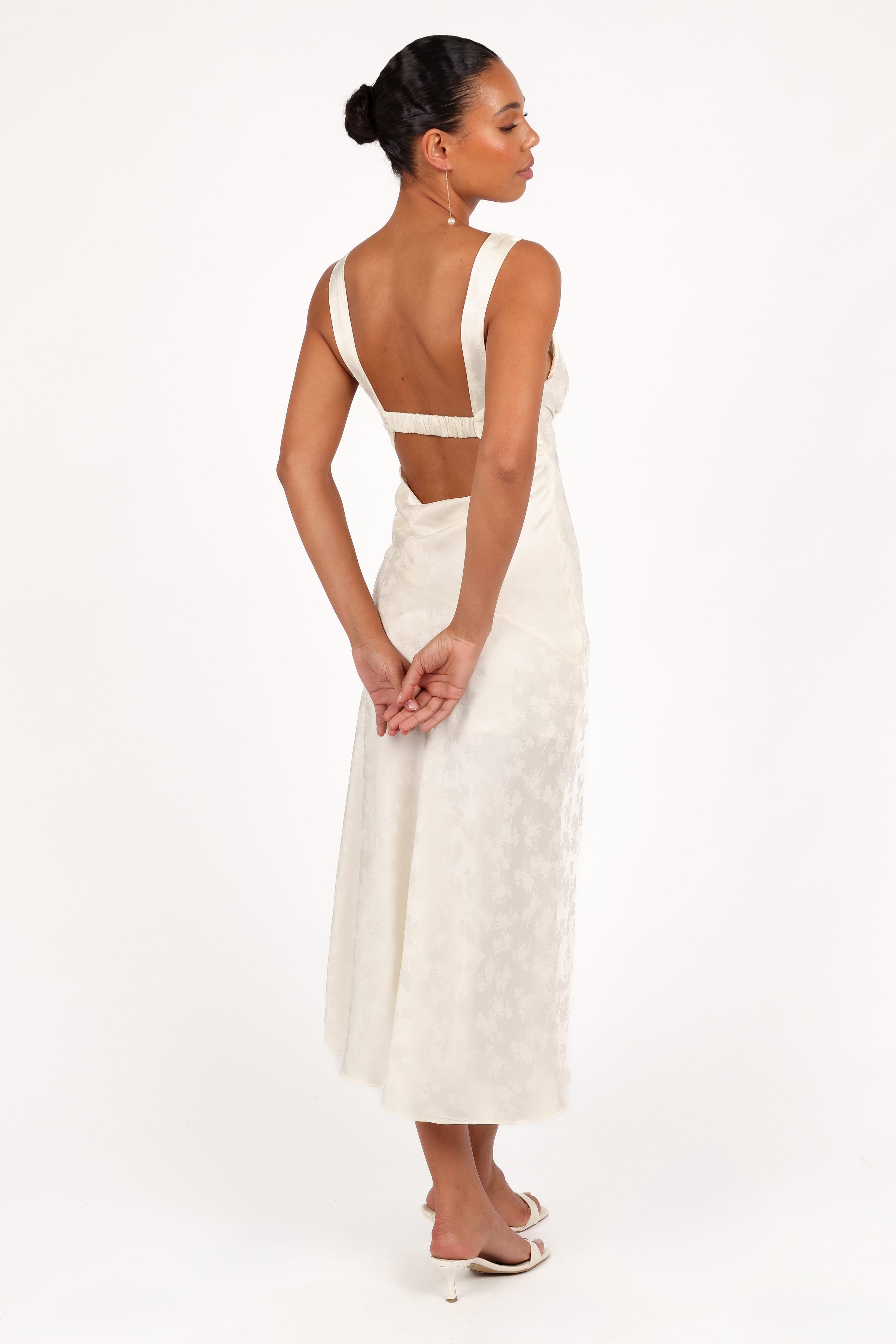 DRESSES Billie Midi Dress - Ivory