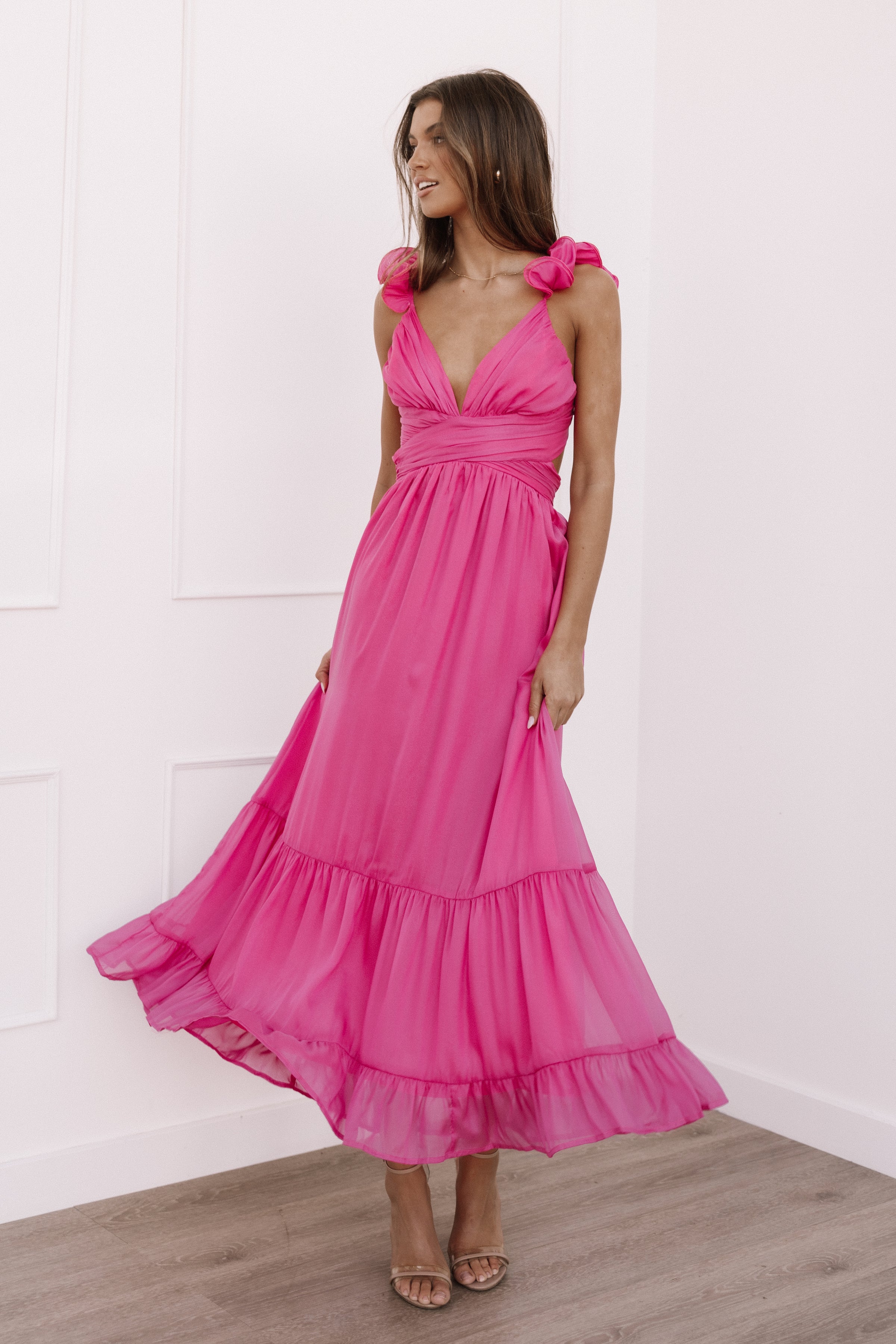 DRESSES Bonito Midi Dress - Berry