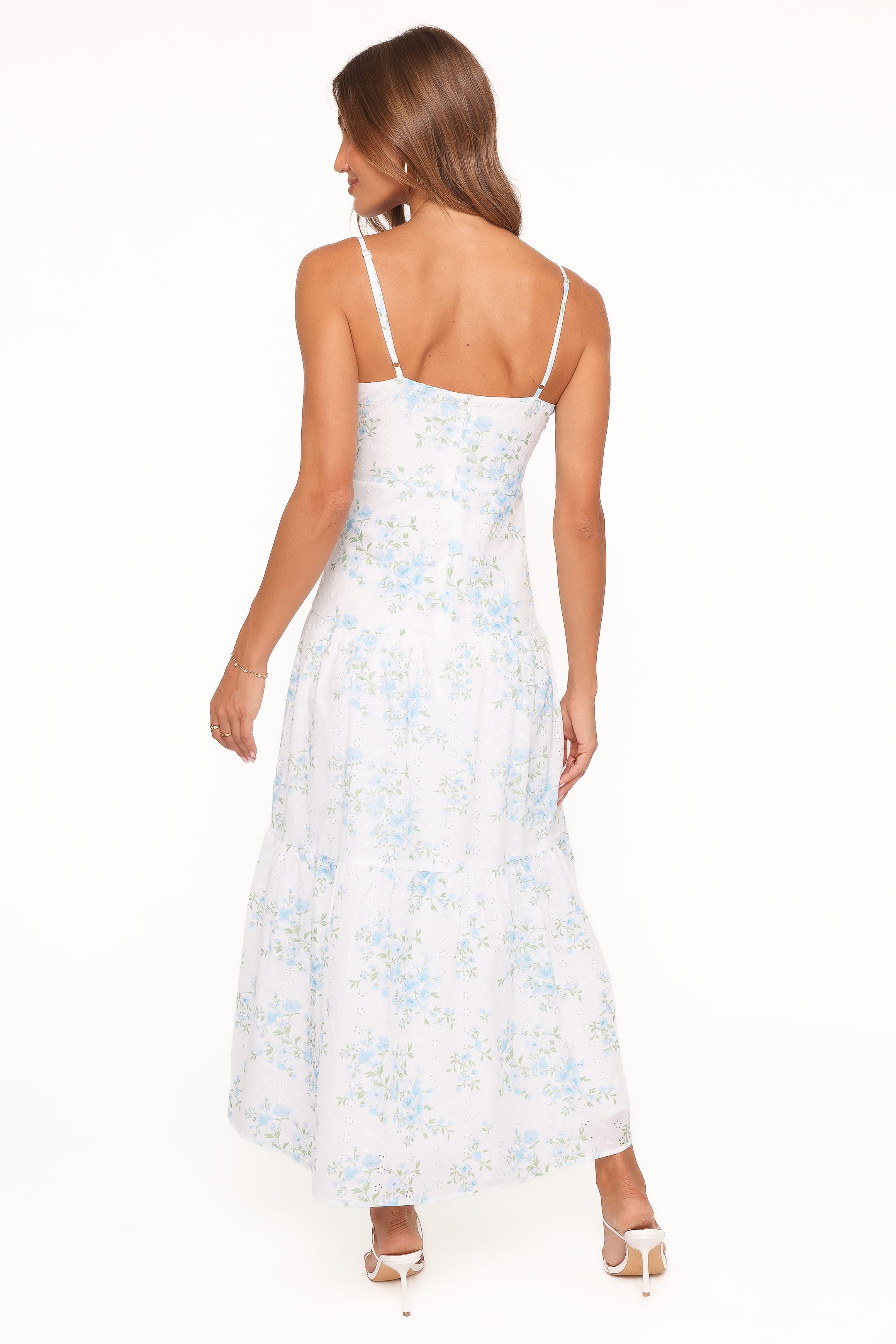 DRESSES Botanique Midi Dress - Blue Floral