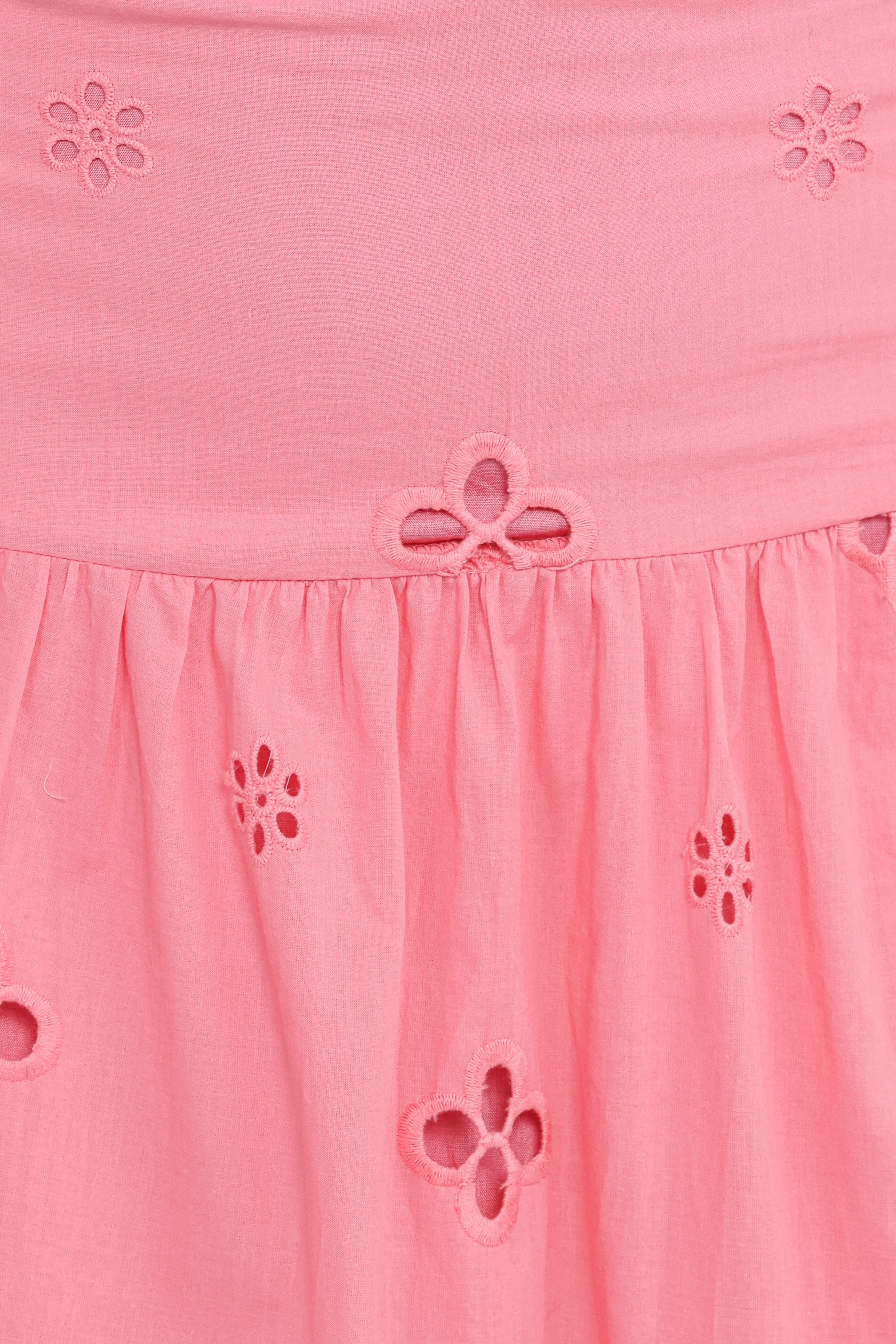 DRESSES Botanique Midi Dress - Rose Broderie