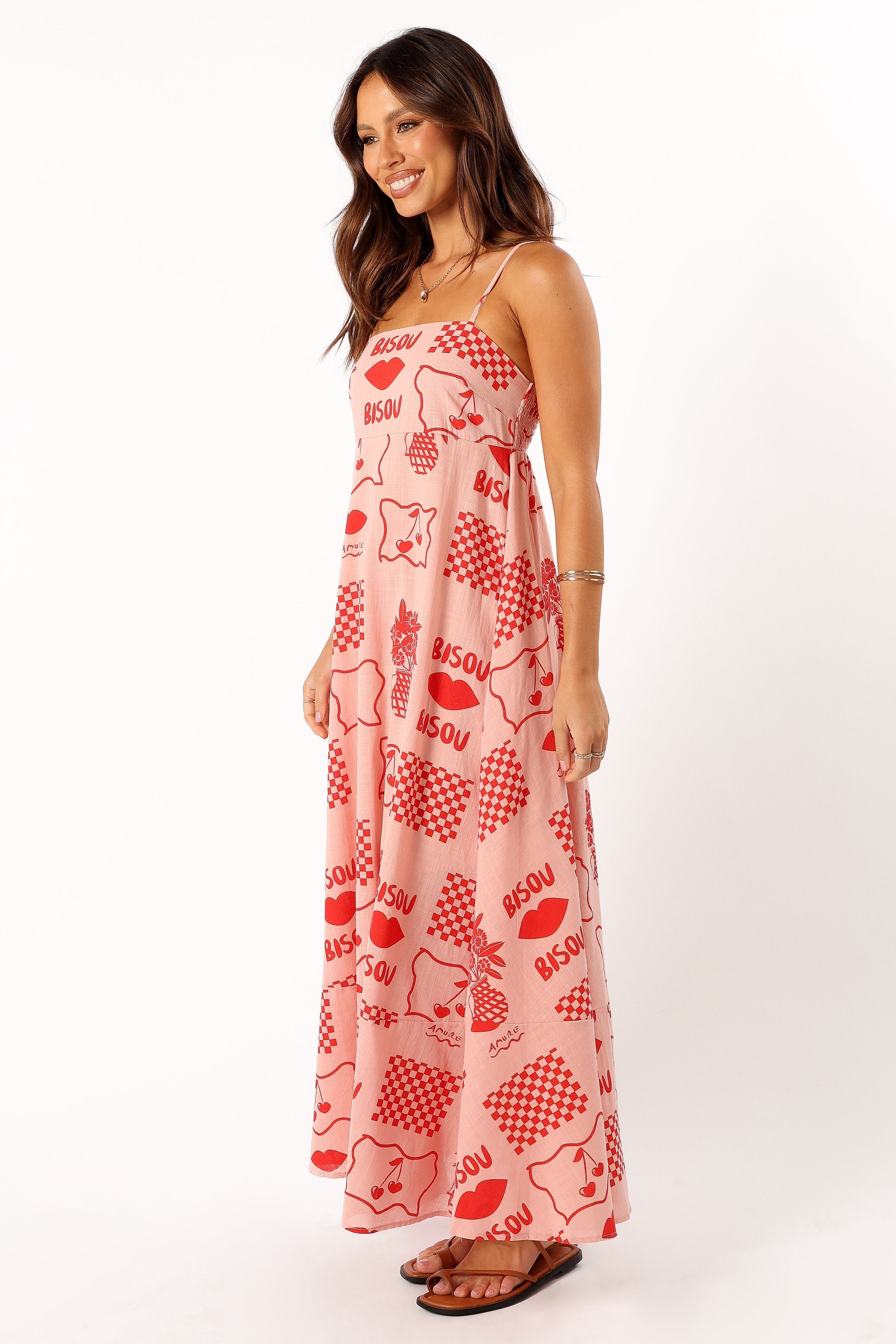 DRESSES @Brea Maxi Dress - Bisou Print