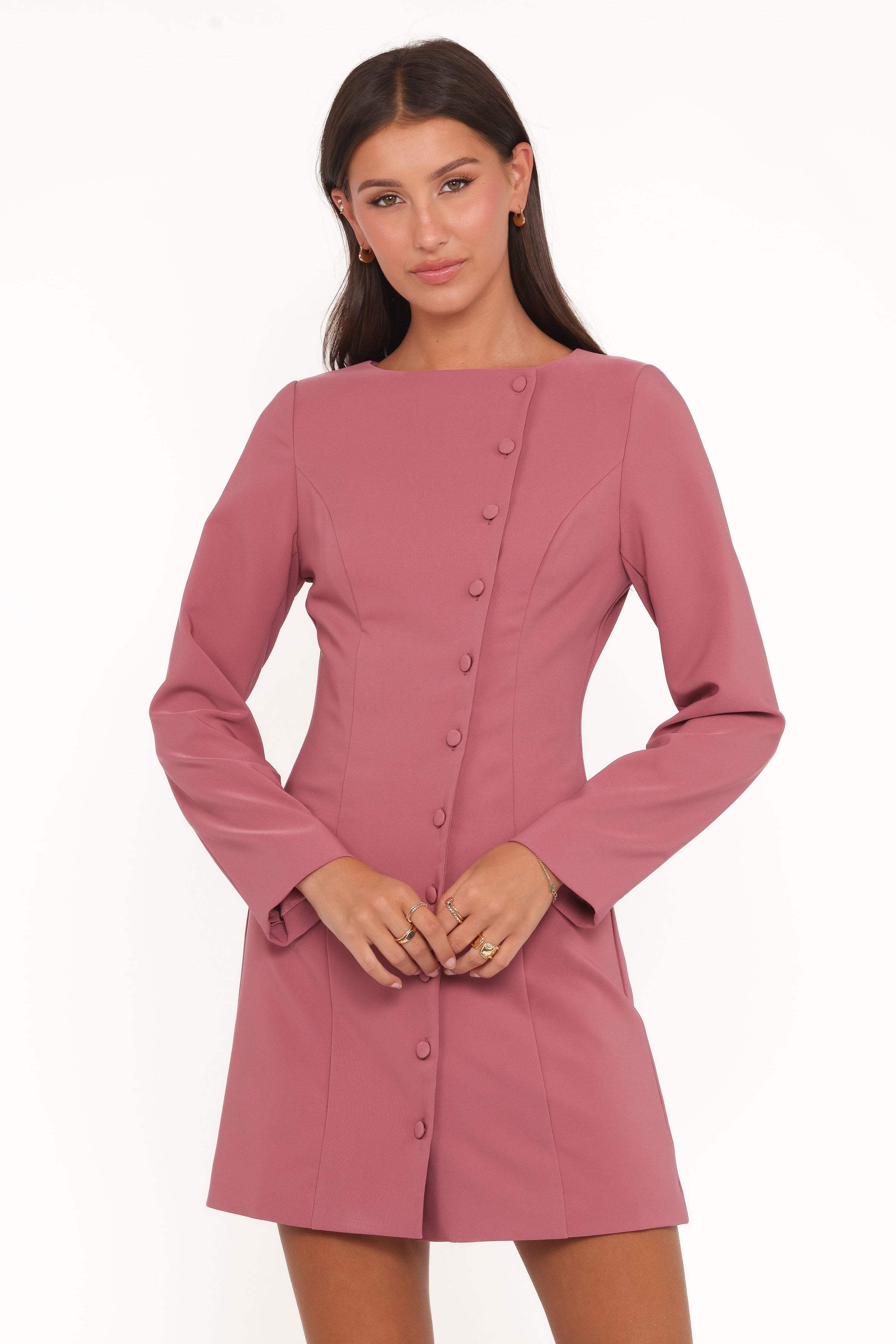 DRESSES Brenton Mini Dress - Mauve
