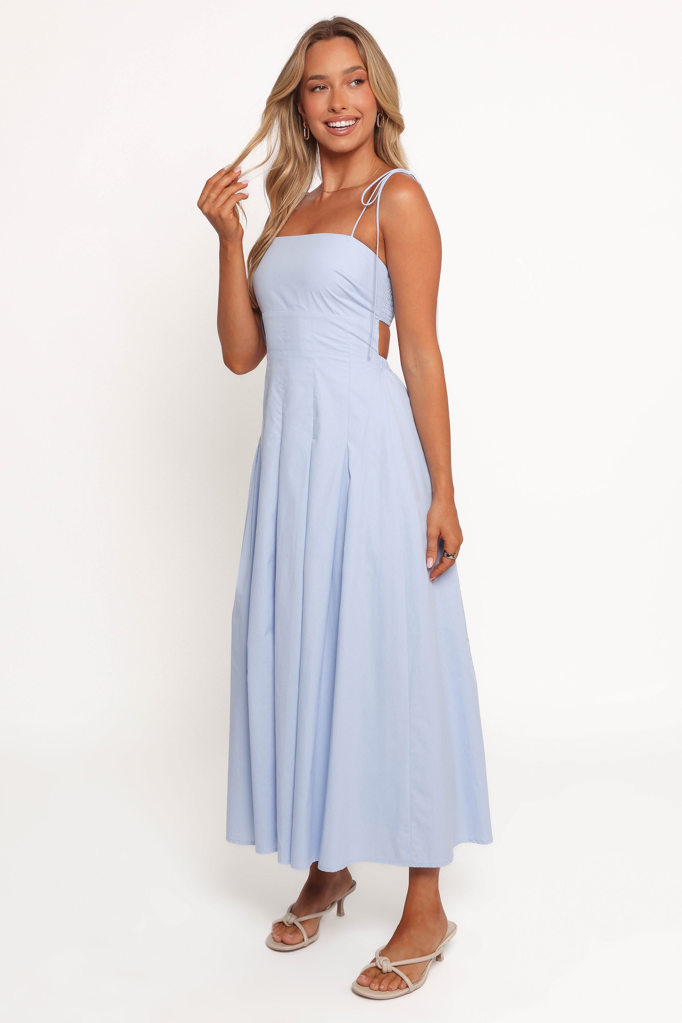 DRESSES Briony Midi Dress - Blue